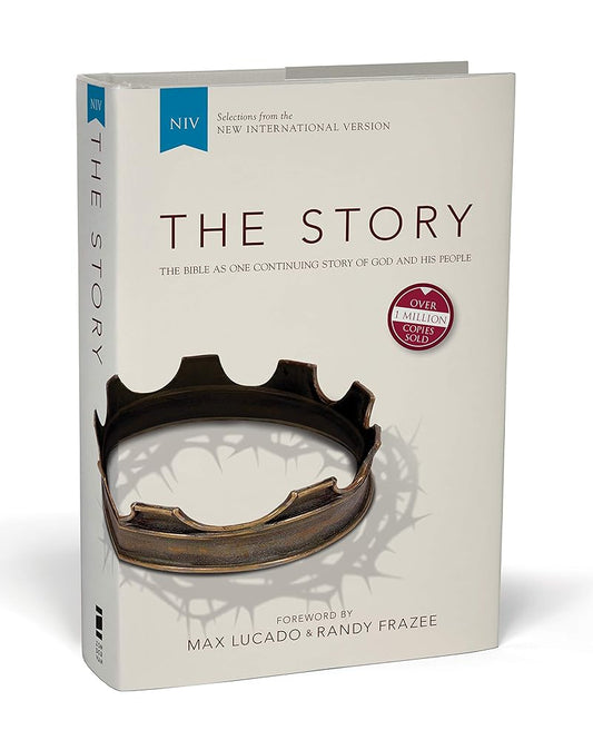 NIV, The Story, Hardcover: The Bible as One Continuing Story of God and His People by Max Lucado, Randy Frazee