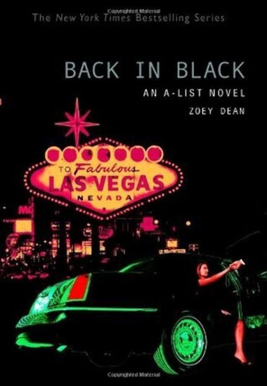 Back in Black: An A-List Novel by Zoey Dean