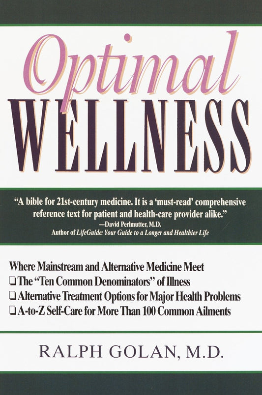 Optimal Wellness - Where Mainstream and Alternative Medicine Meet