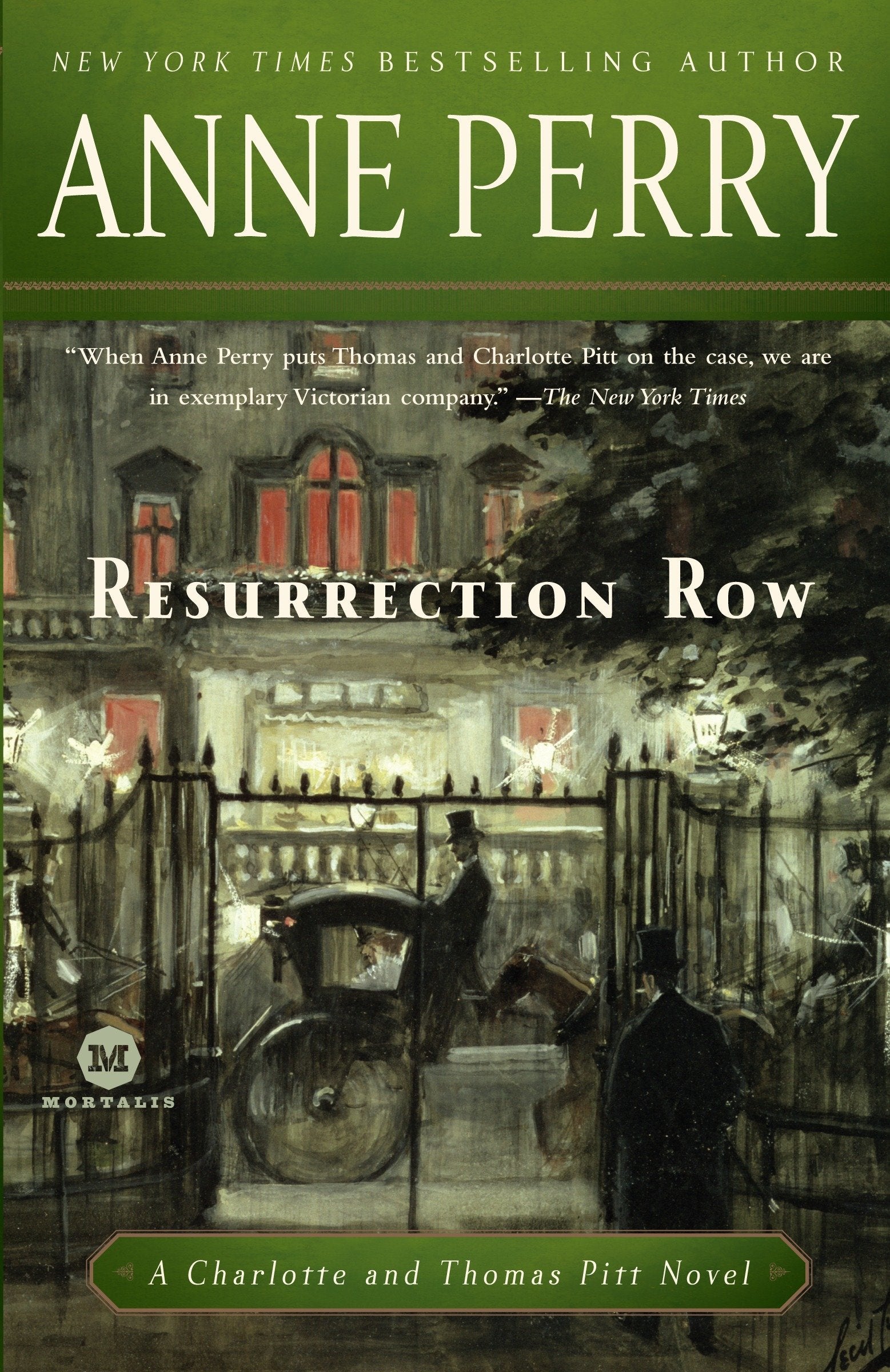 Resurrection Row - A Charlotte and Thomas Pitt Novel (Charlotte and Thomas Pitt) (Book:4)