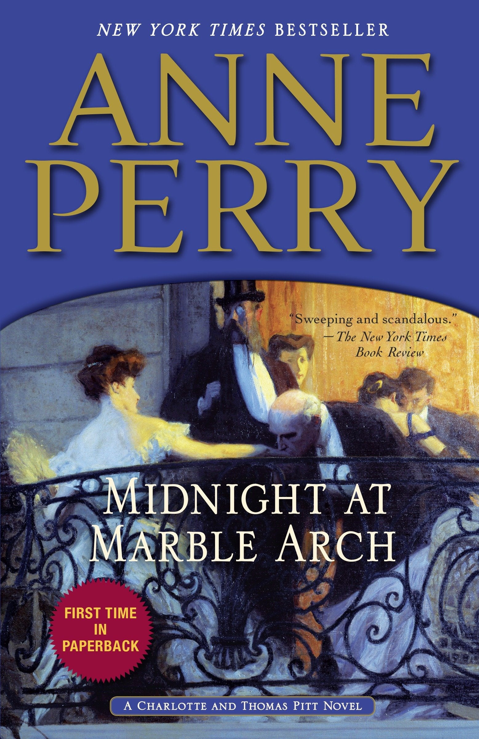 Midnight at Marble Arch - A Charlotte and Thomas Pitt Novel (Charlotte and Thomas Pitt) (Book:28)