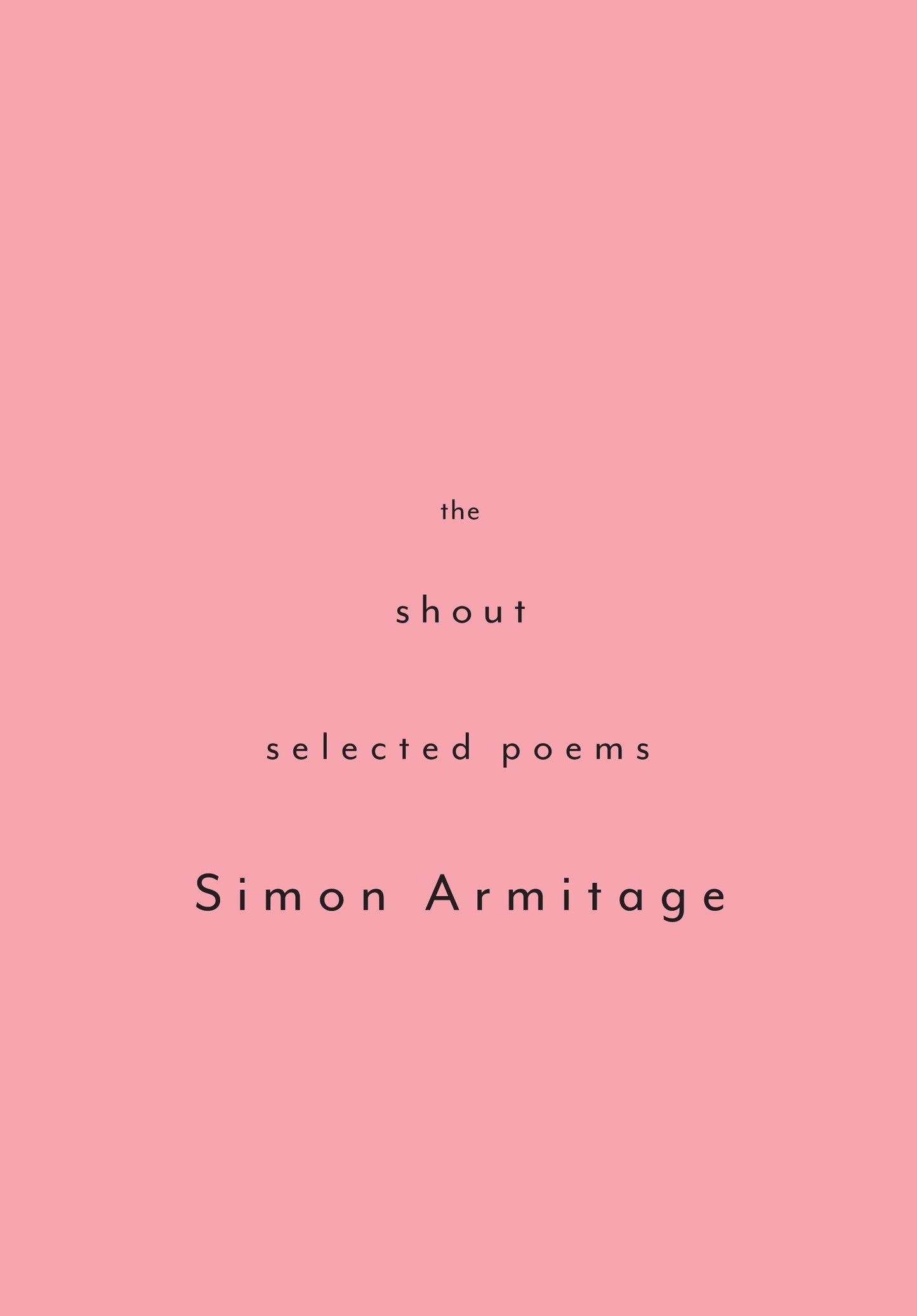 The Shout - Selected Poems