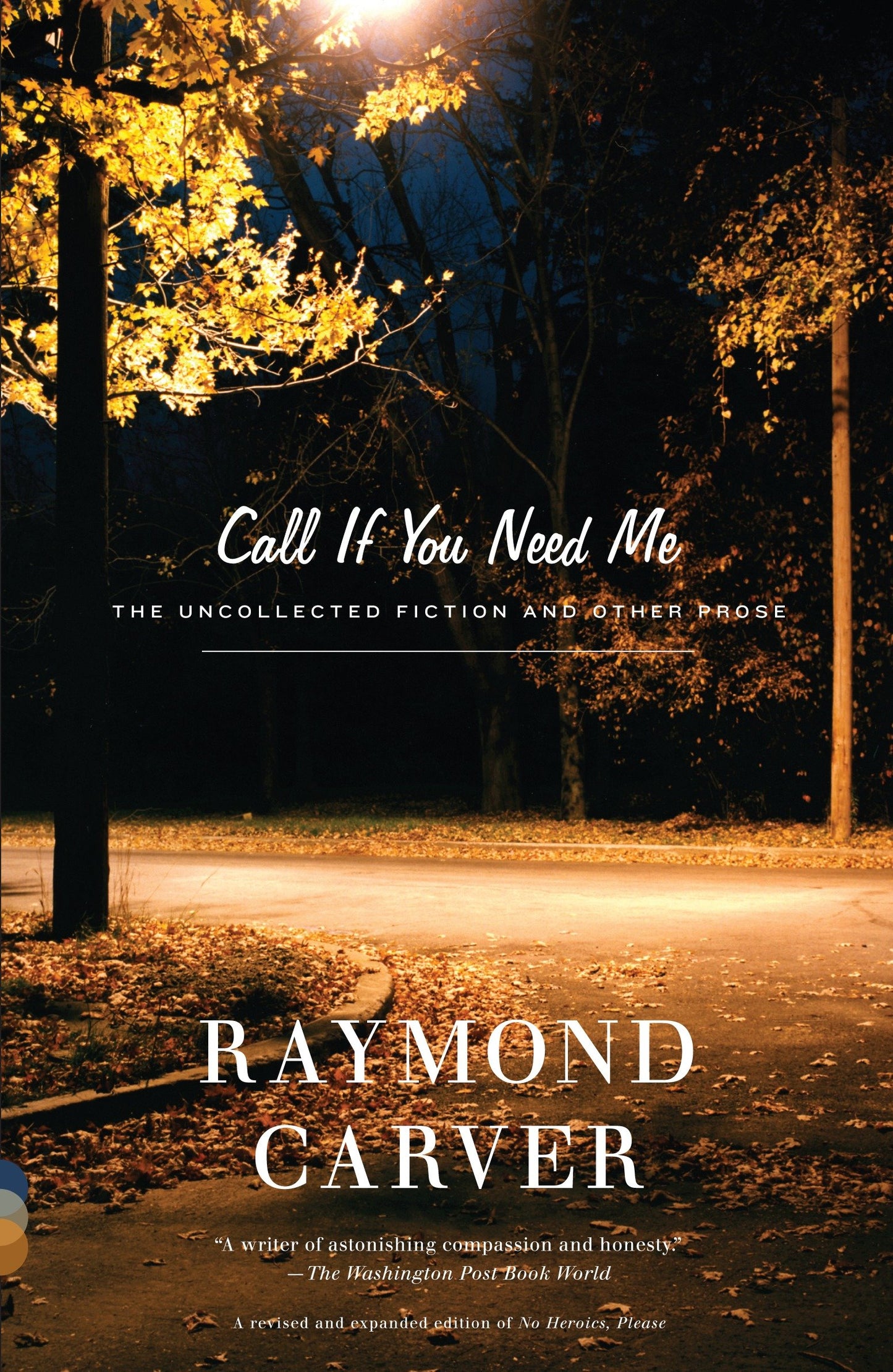 Call If You Need Me - The Uncollected Fiction and Other Prose (Vintage Contemporaries)