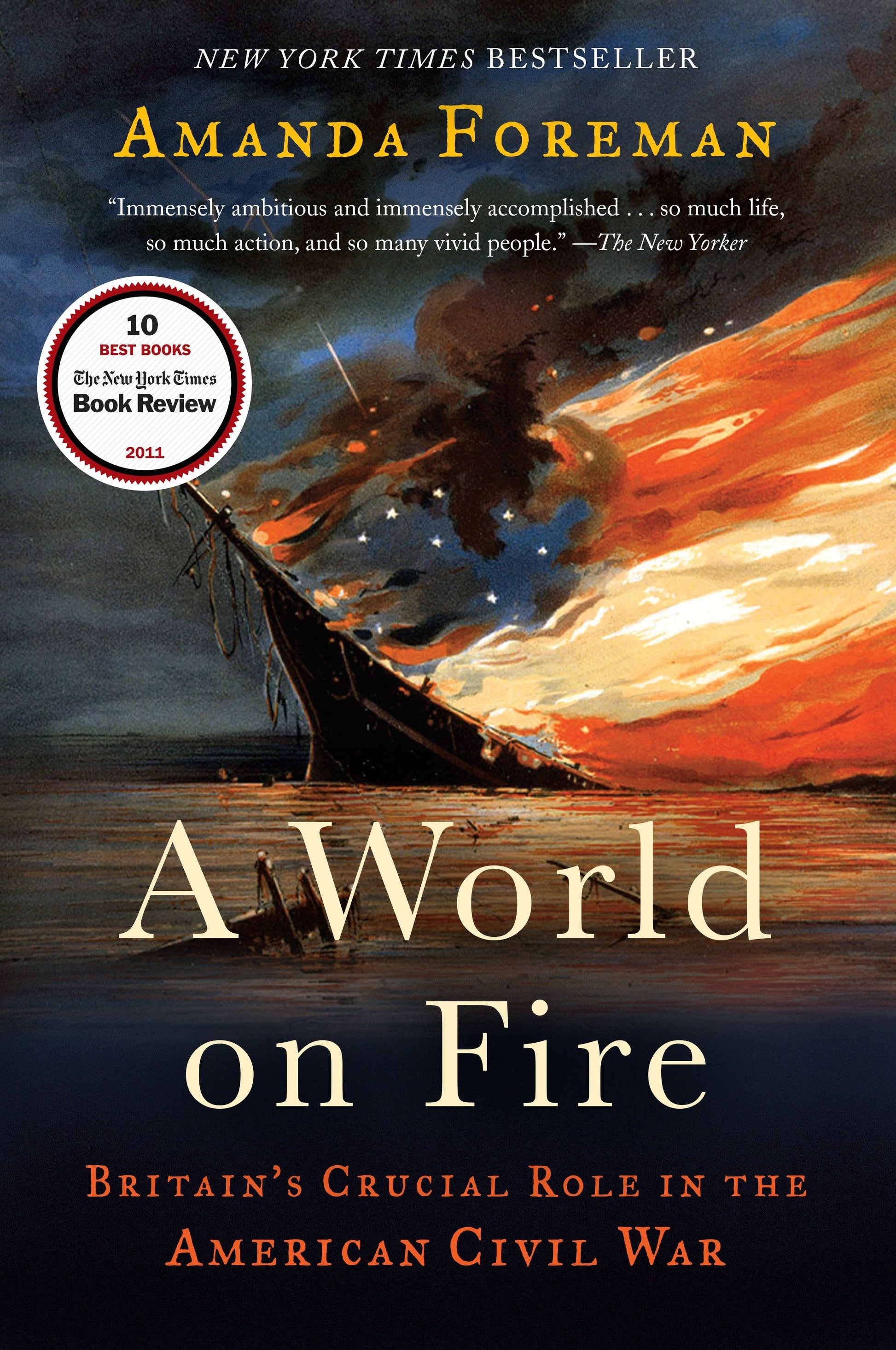 A World on Fire - Britain's Crucial Role in the American Civil War