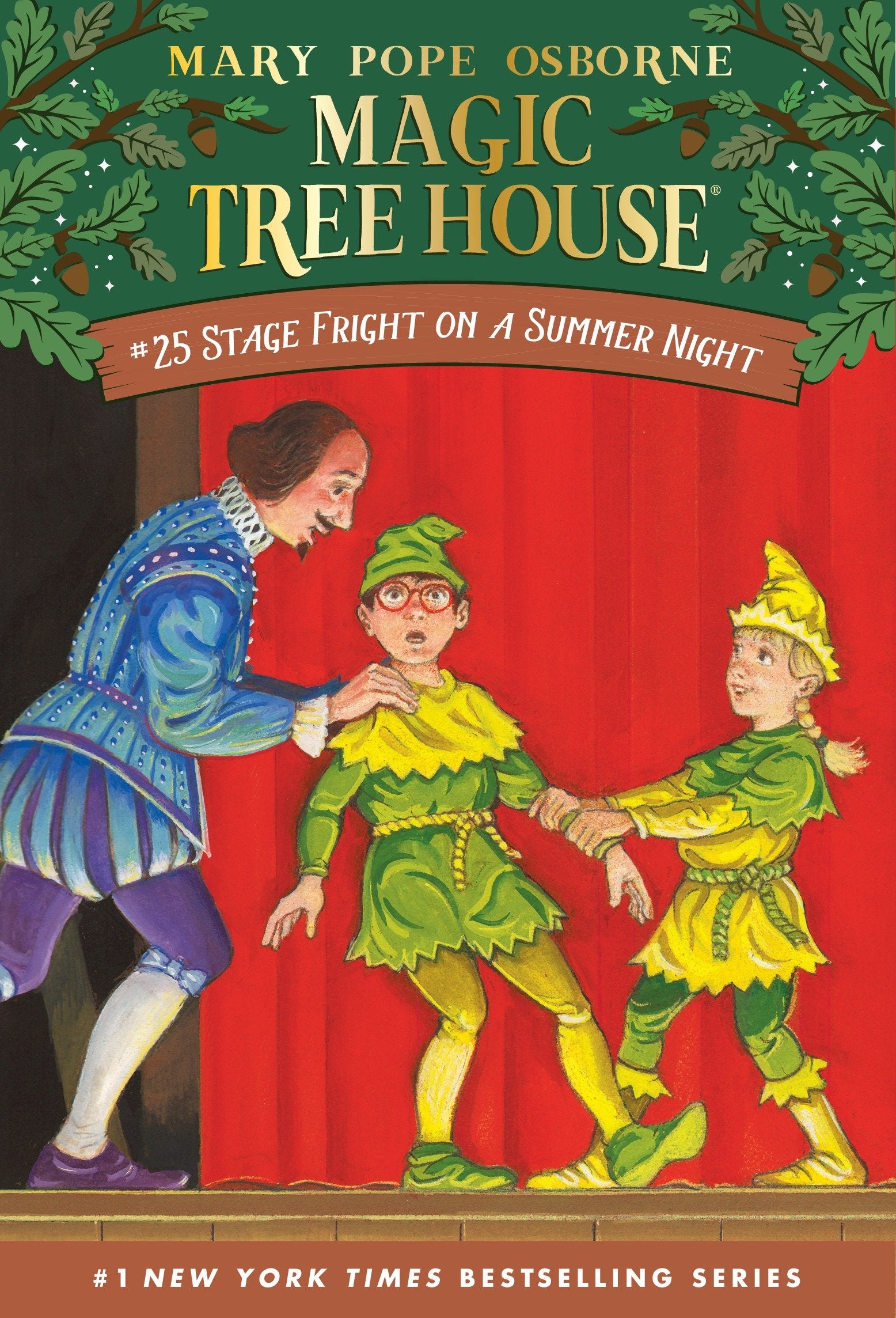 Stage Fright on a Summer Night (Magic Tree House) (Book:25)