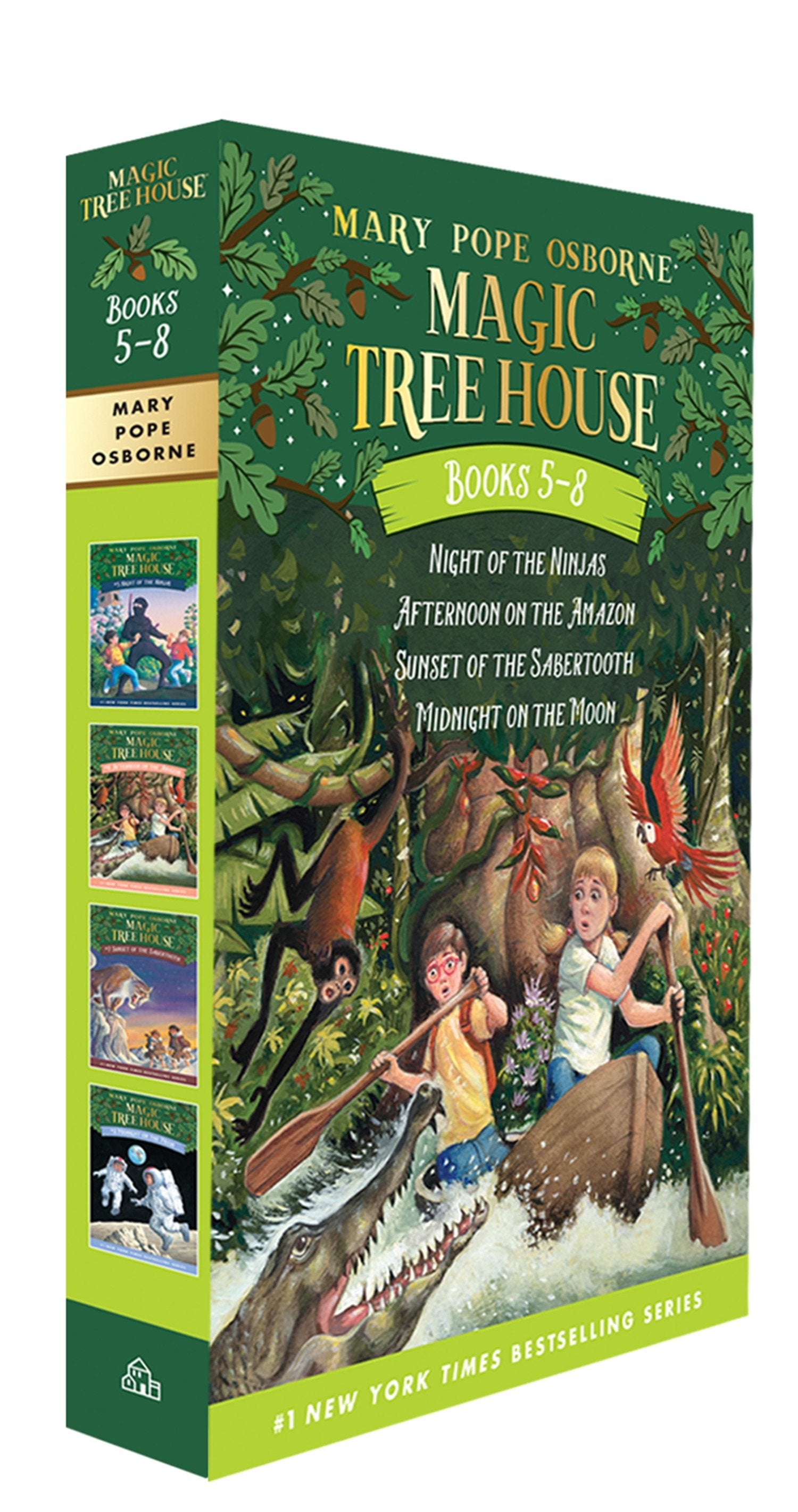 Magic Tree House Books 5-8 Boxed Set (Magic Tree House)