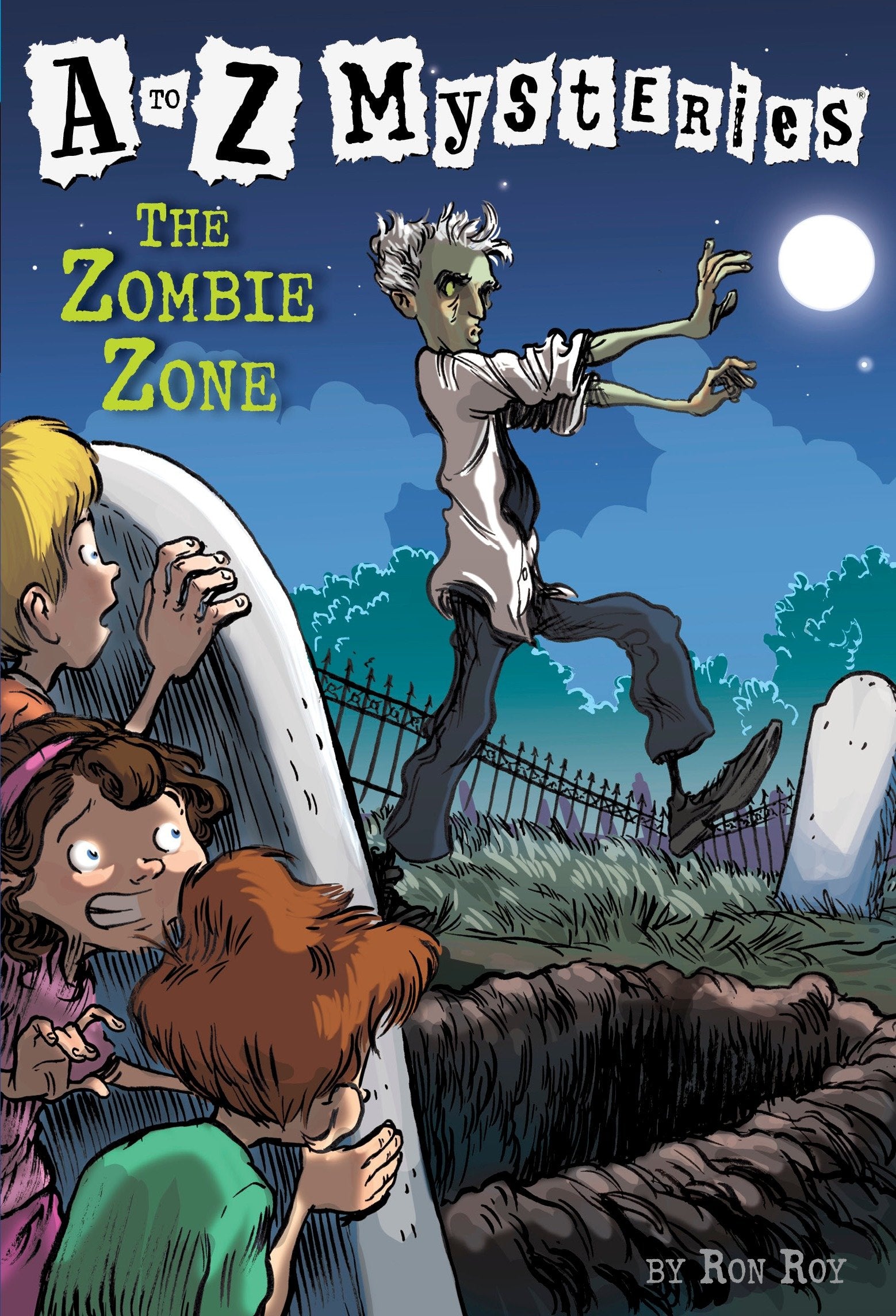 A to Z Mysteries: The Zombie Zone (A to Z Mysteries) (Book:26)