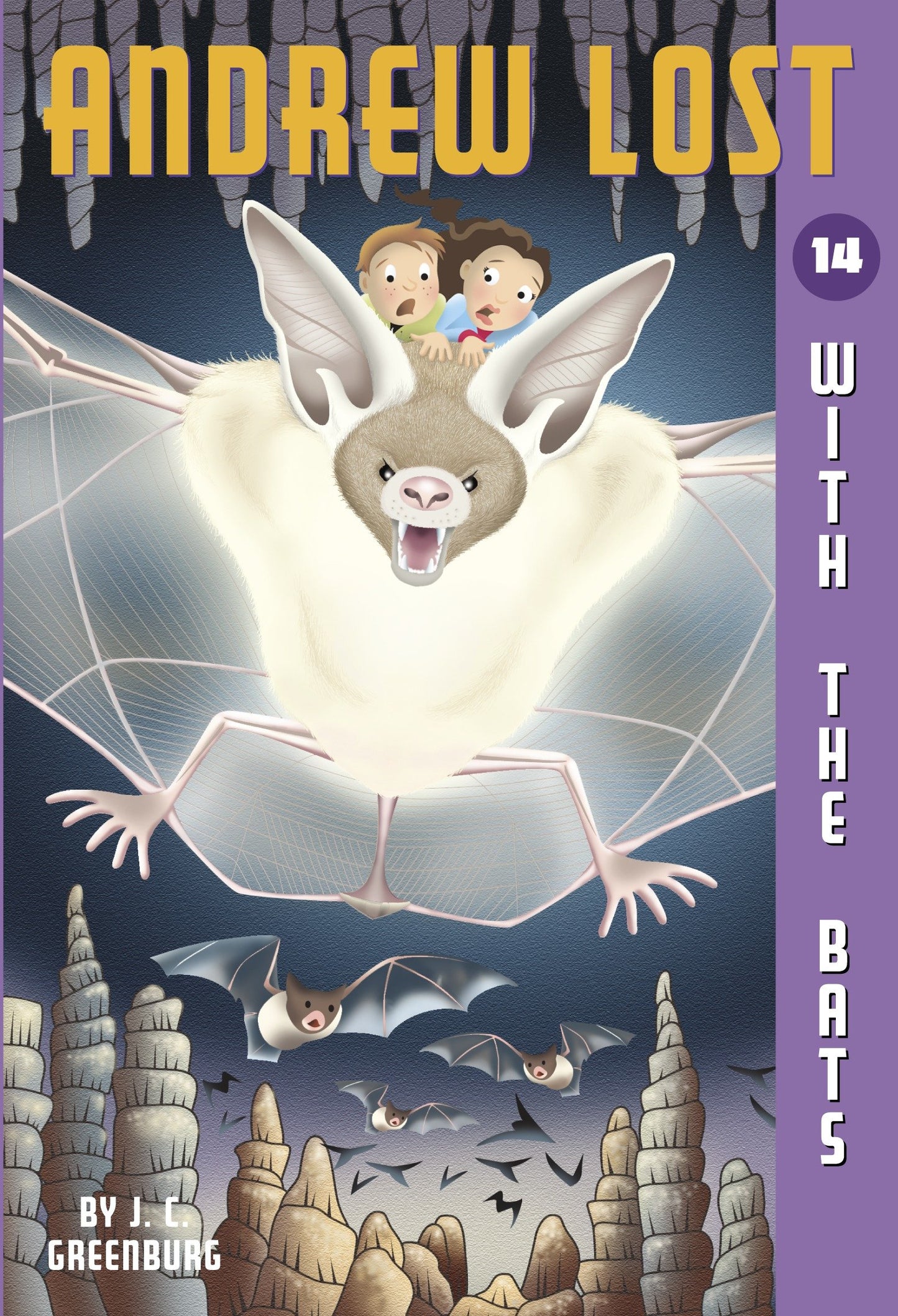 Andrew Lost #14: With the Bats (Andrew Lost) (Book:14)