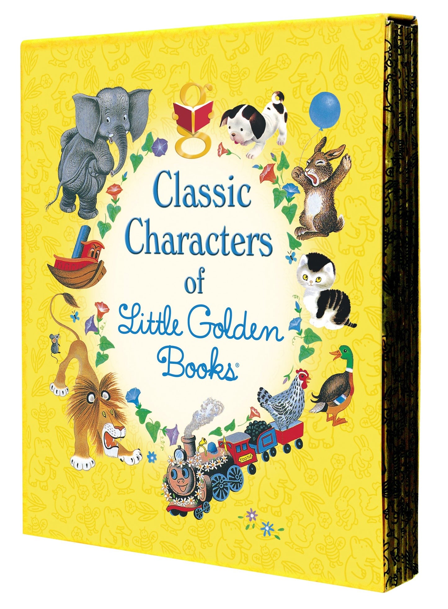Classic Characters of Little Golden Books - The Poky Little Puppy; Tootle; The Saggy Baggy Elephant; Tawny Scrawny Lion; Scuffy the Tugboat (Little Golden Book)