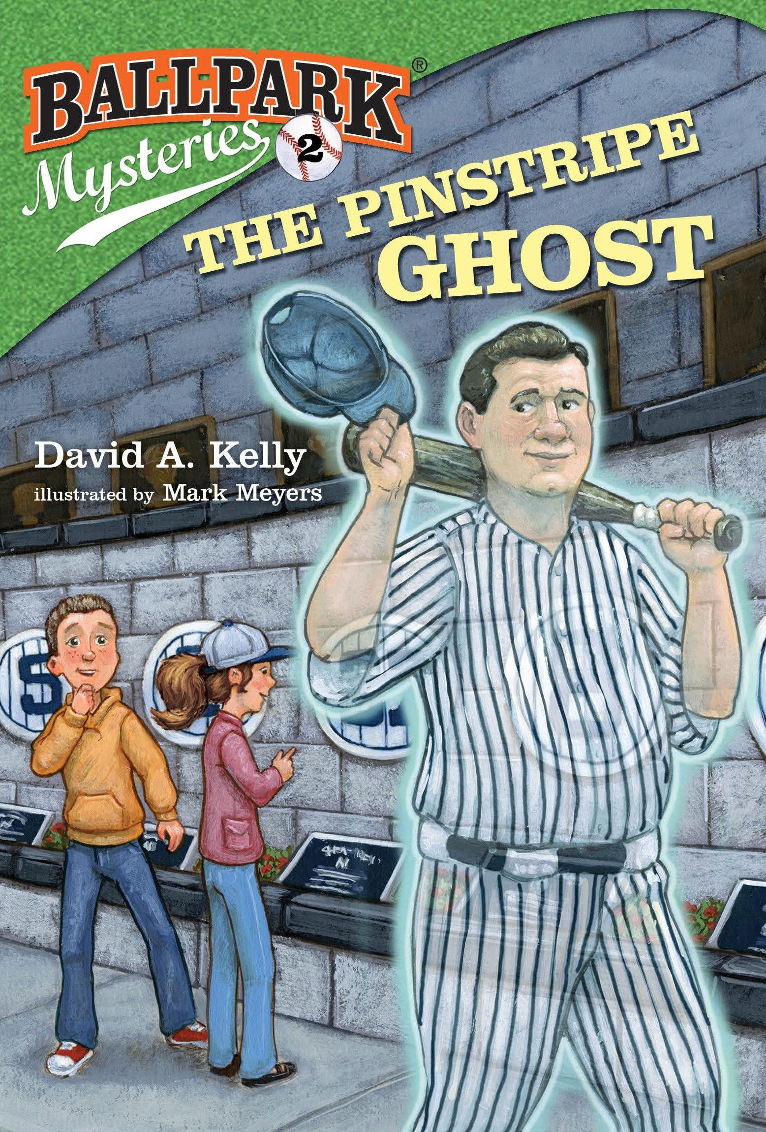 Ballpark Mysteries #2: The Pinstripe Ghost (Ballpark Mysteries) (Book:2)