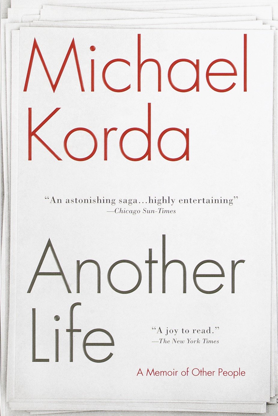 Another Life - A Memoir of Other People