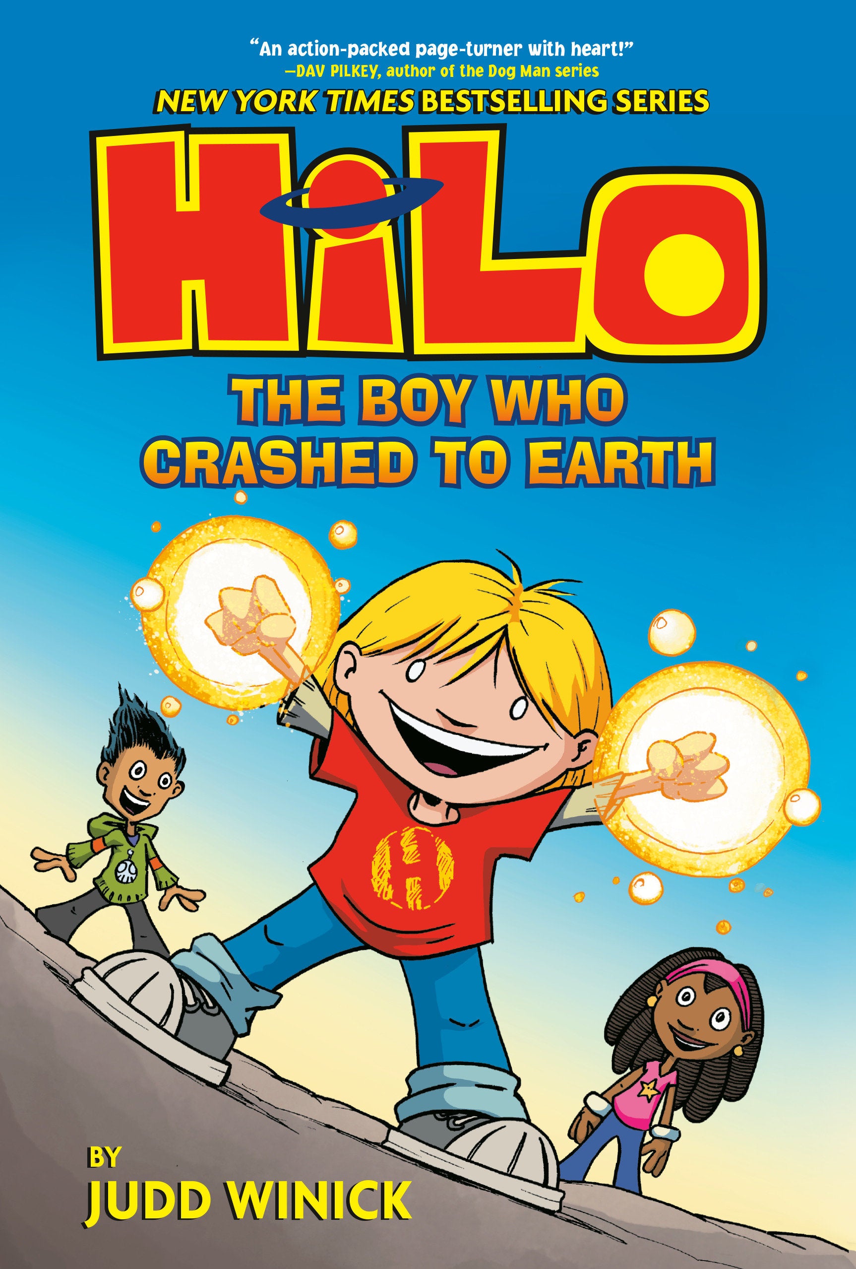 Hilo Book 1: The Boy Who Crashed to Earth - (A Graphic Novel) (Hilo) (Book:1)