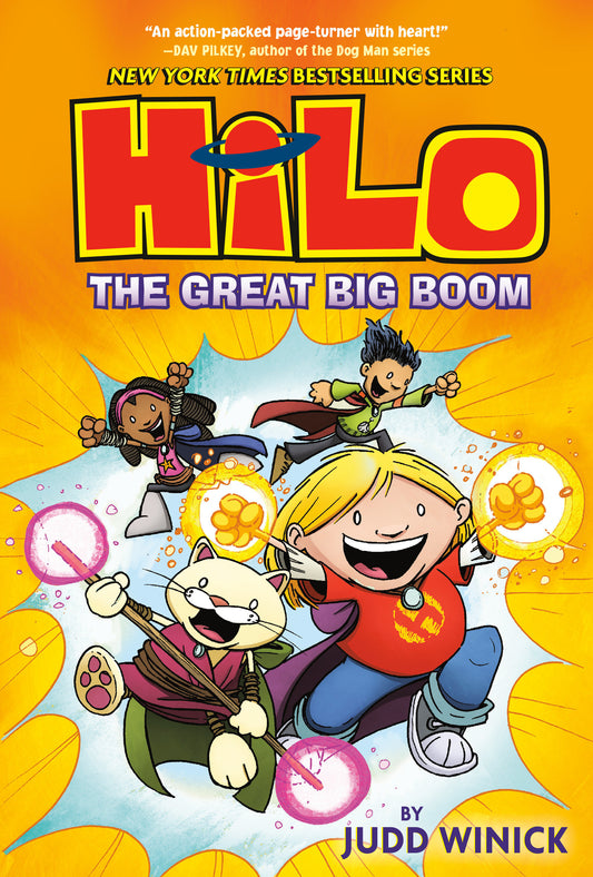 Hilo Book 3: The Great Big Boom - (A Graphic Novel) (Hilo) (Book:3)
