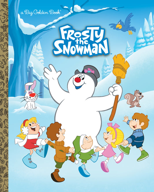 Frosty the Snowman Big Golden Book (Frosty the Snowman) - A Classic Christmas Book for Kids (Big Golden Book)