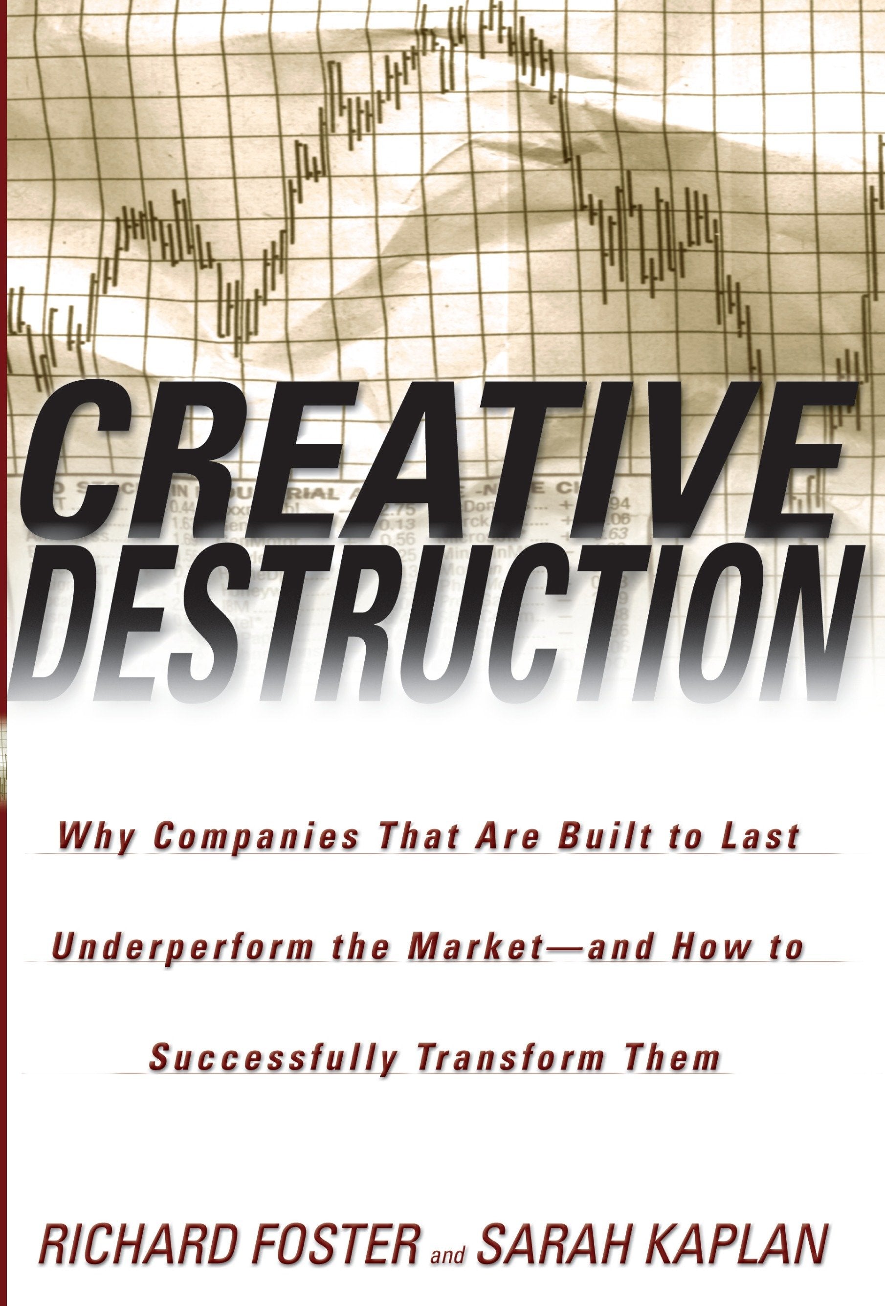 Creative Destruction - Why Companies That Are Built to Last Underperform the Market--And How to Successfully Transform Them