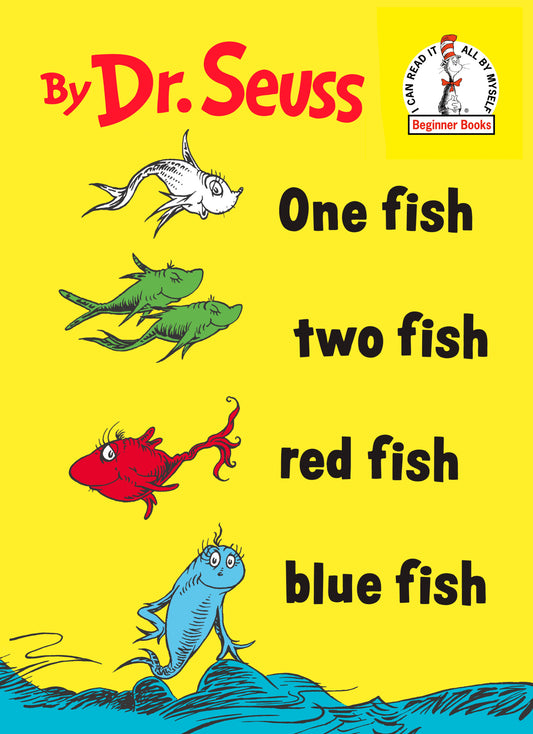 One Fish Two Fish Red Fish Blue Fish (Beginner Books)