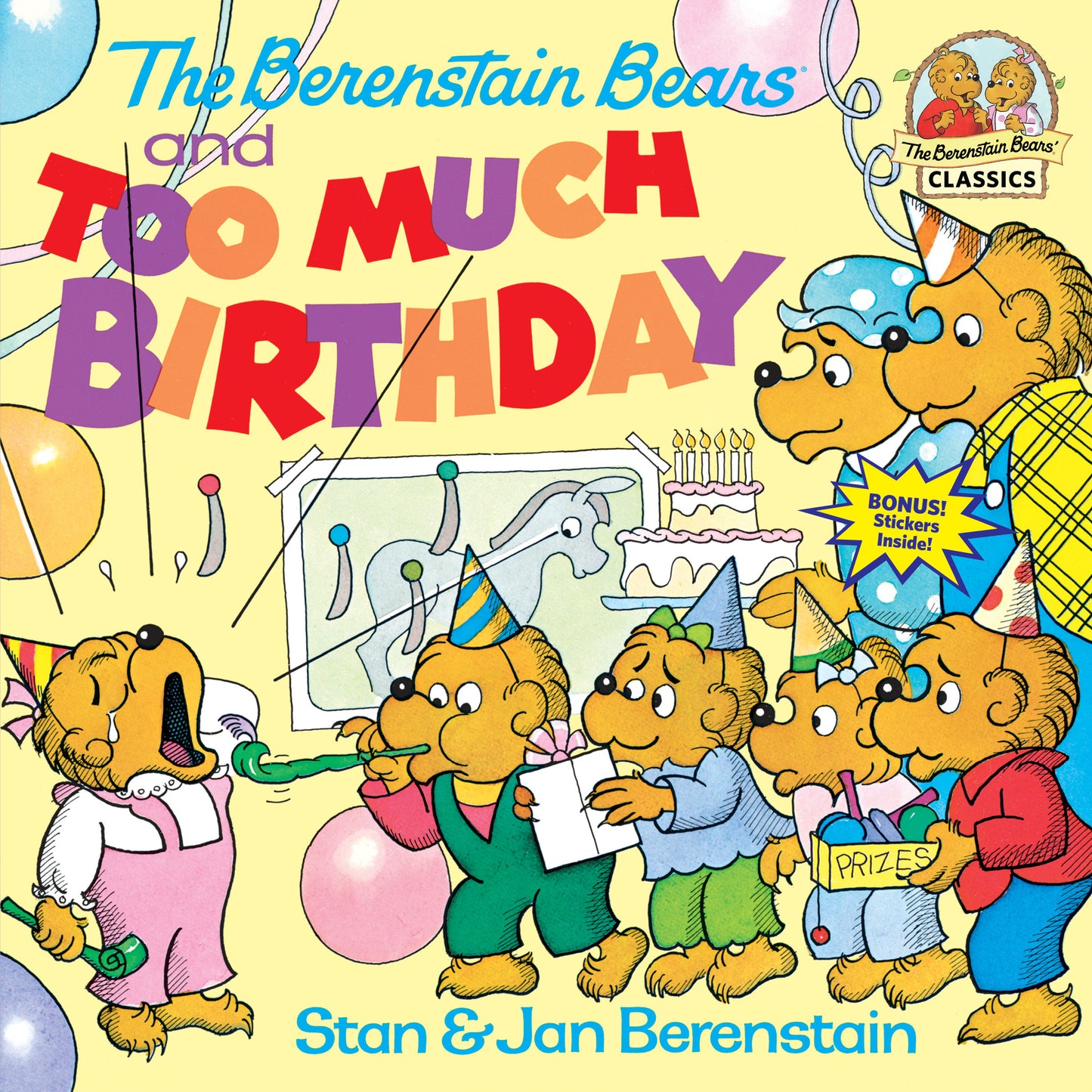 The Berenstain Bears and Too Much Birthday (First Time Books)