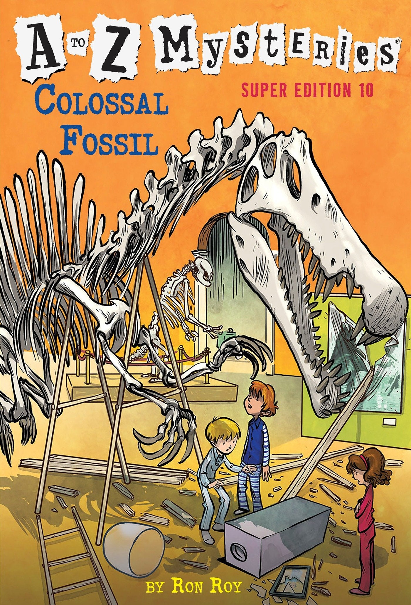 A to Z Mysteries Super Edition #10: Colossal Fossil (A to Z Mysteries) (Book:10)