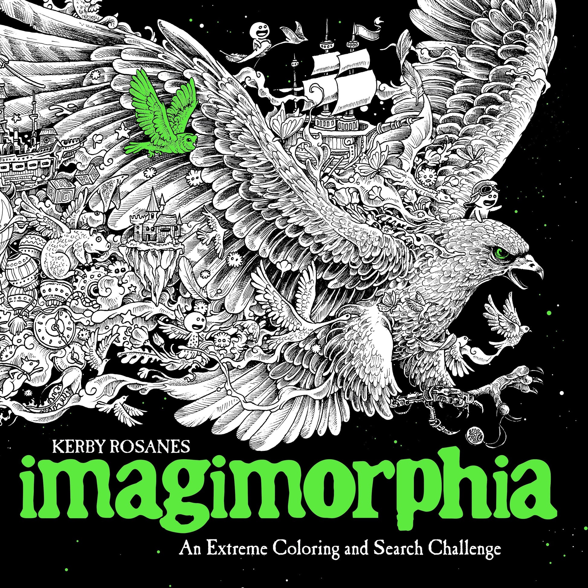 Imagimorphia - An Extreme Coloring and Search Challenge