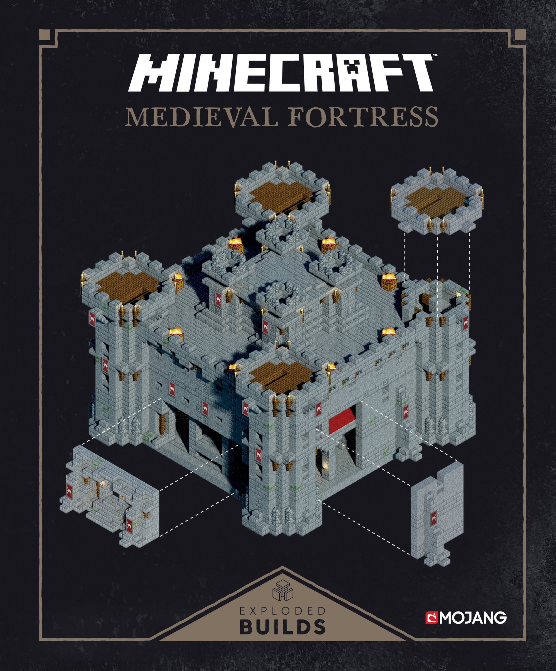 Minecraft: Exploded Builds: Medieval Fortress - An Official Mojang Book (Minecraft)