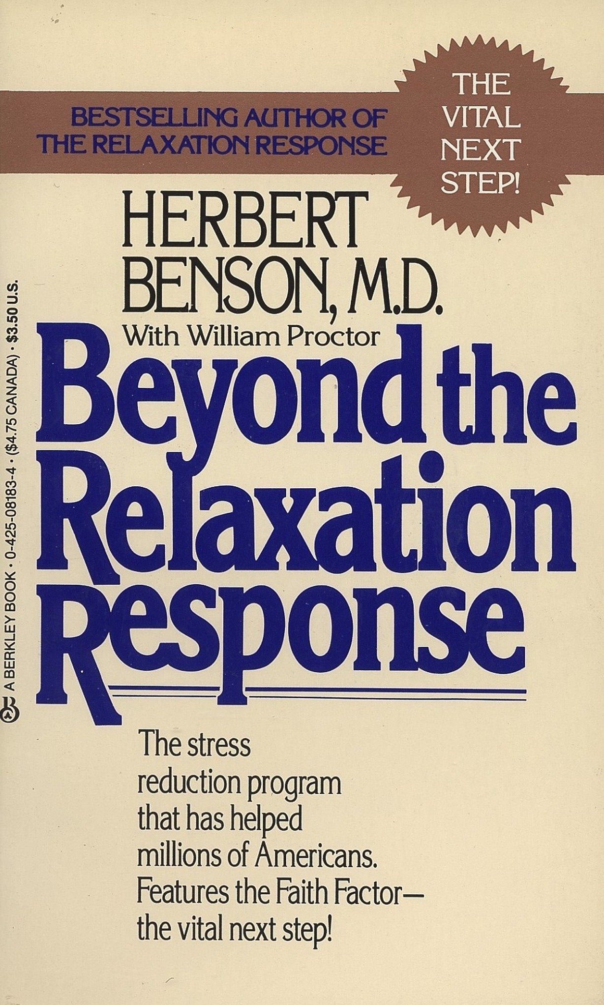 Beyond the Relaxation Response - The Stress-Reduction Program That Has Helped Millions of Americans