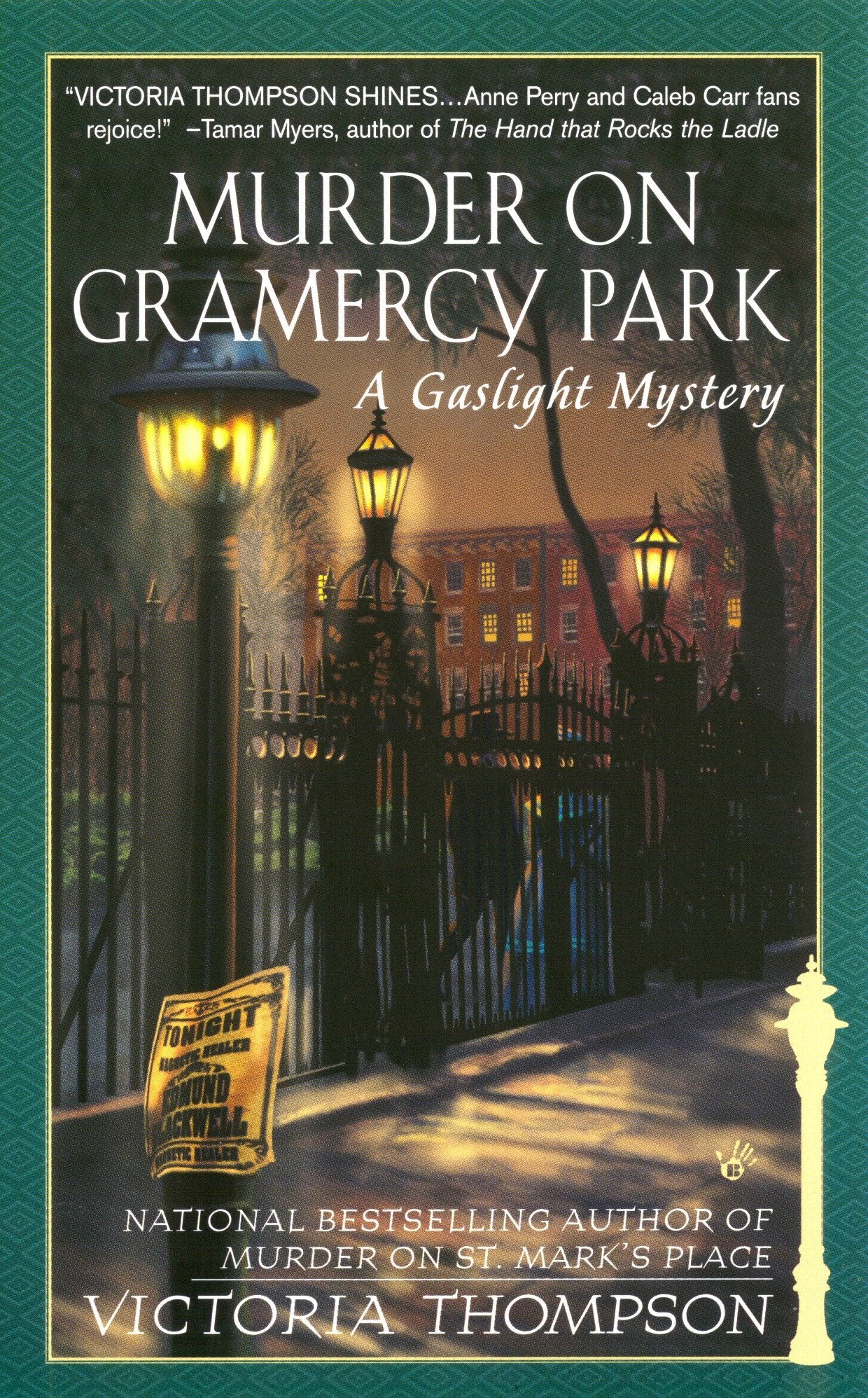 Murder on Gramercy Park - A Gaslight Mystery (A Gaslight Mystery) (Book:3)