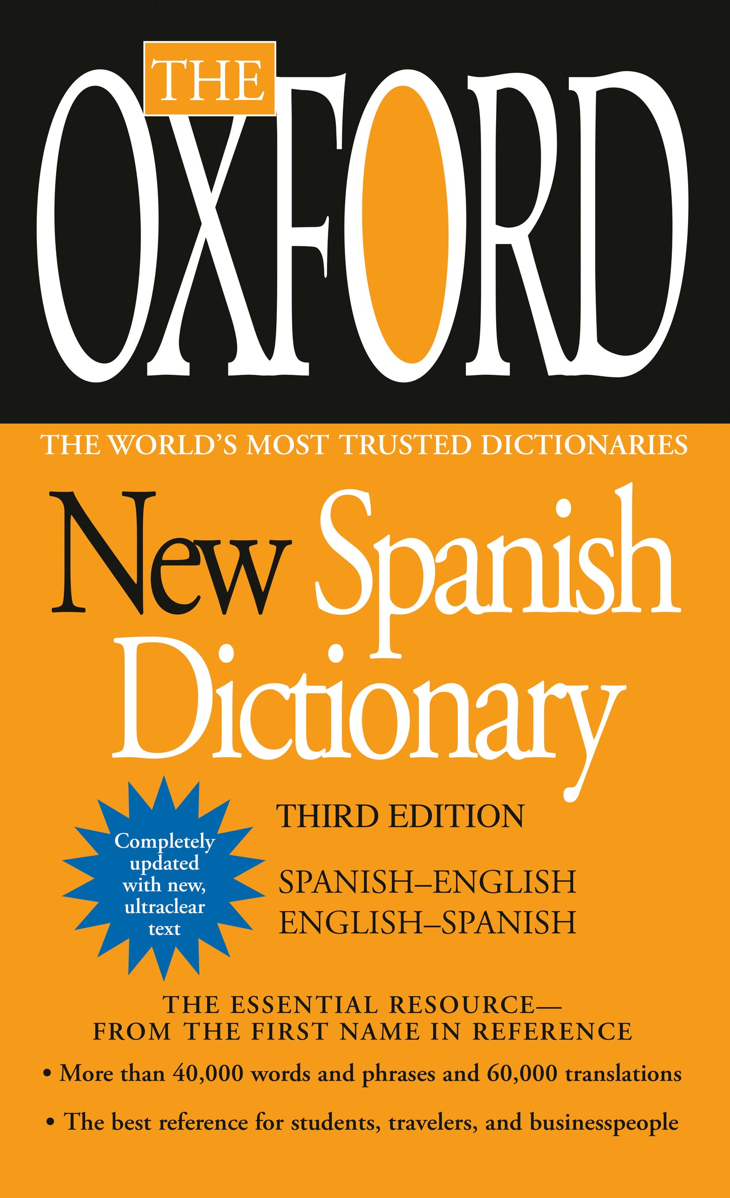 The Oxford New Spanish Dictionary - Third Edition
