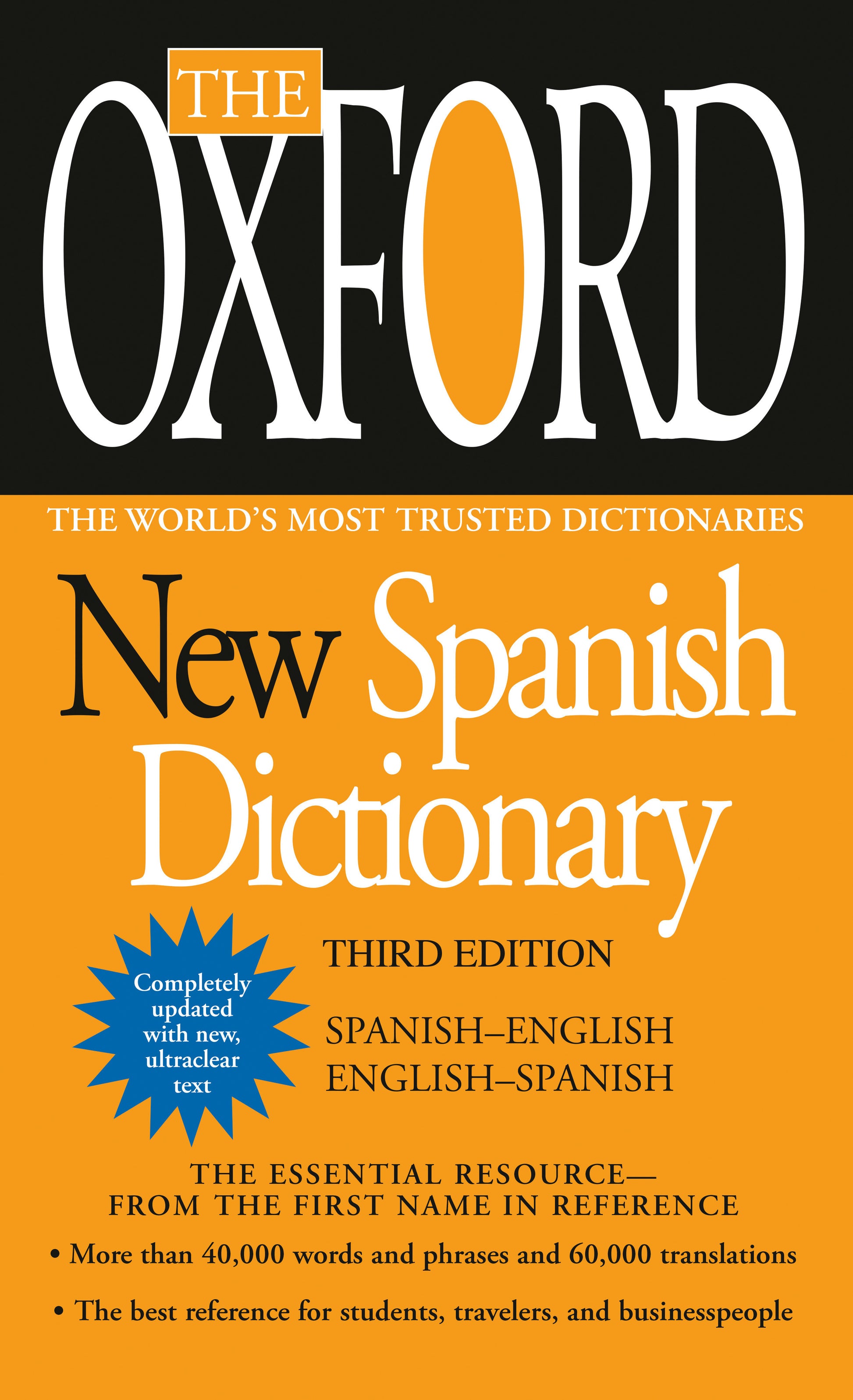 The Oxford New Spanish Dictionary - Third Edition