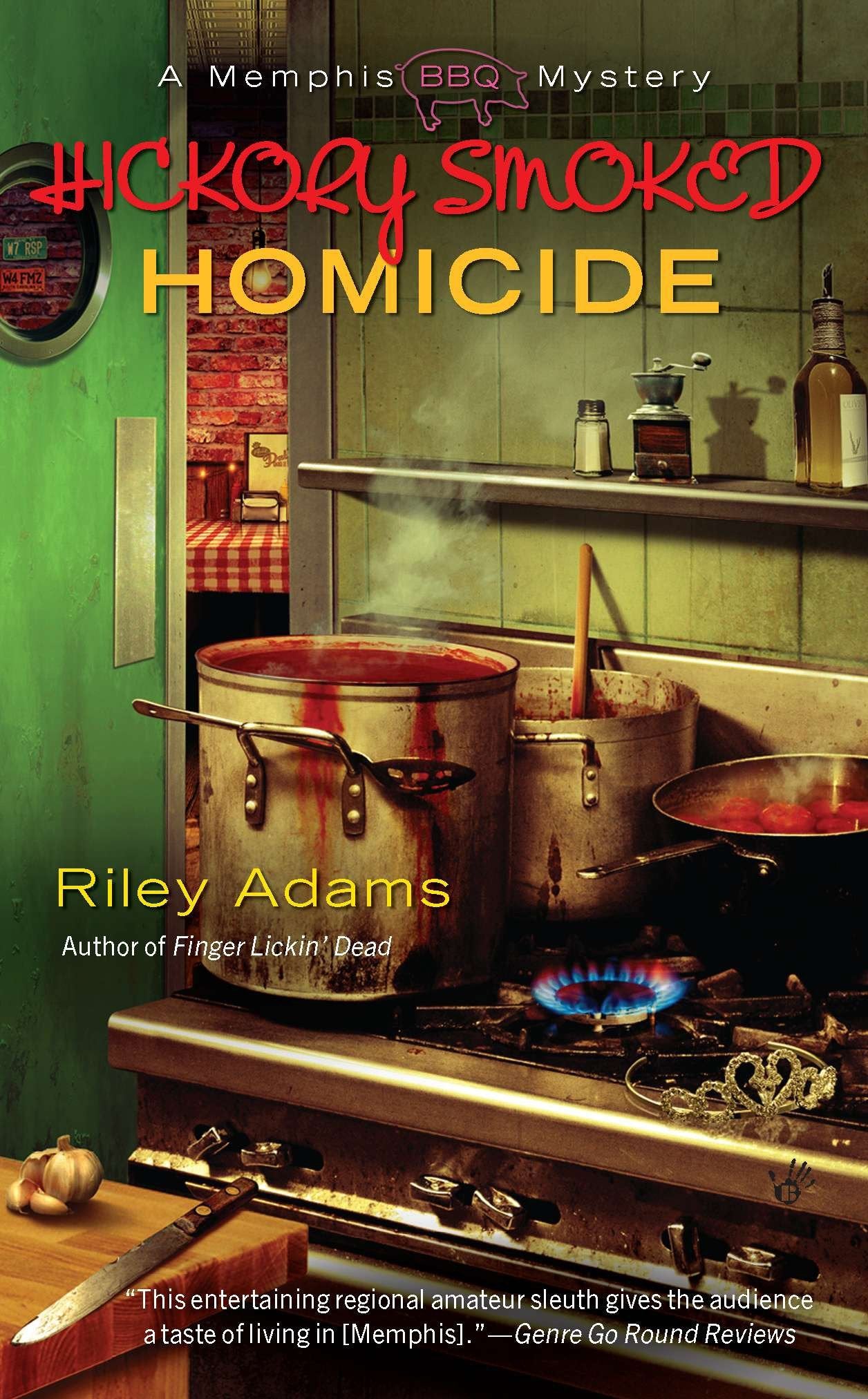 Hickory Smoked Homicide (A Memphis BBQ Mystery) (Book:3)