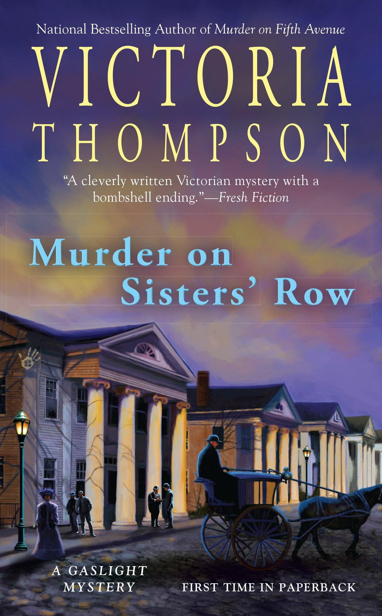 Murder on Sisters' Row - A Gaslight Mystery (A Gaslight Mystery) (Book:13)