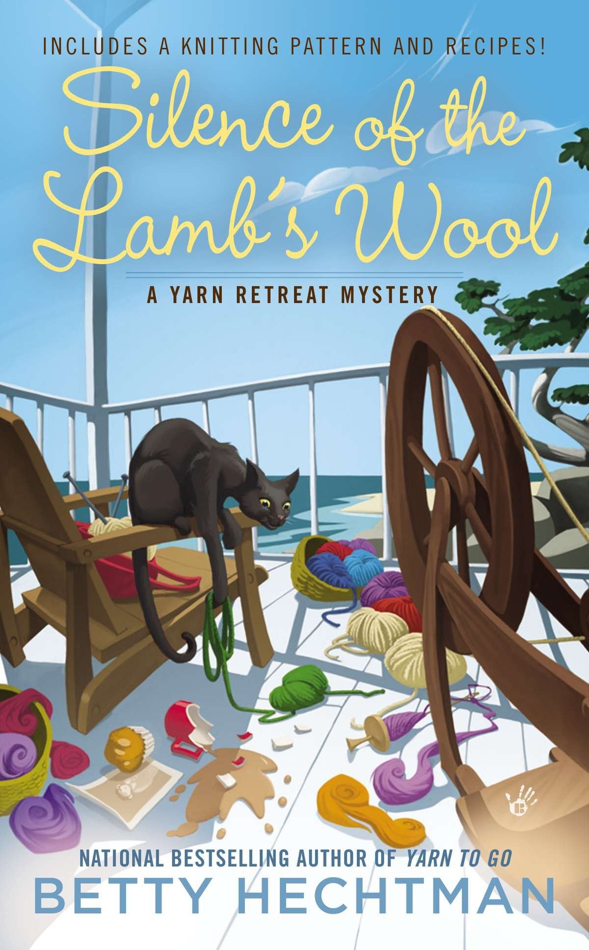 Silence of the Lamb's Wool (A Yarn Retreat Mystery) (Book:2)