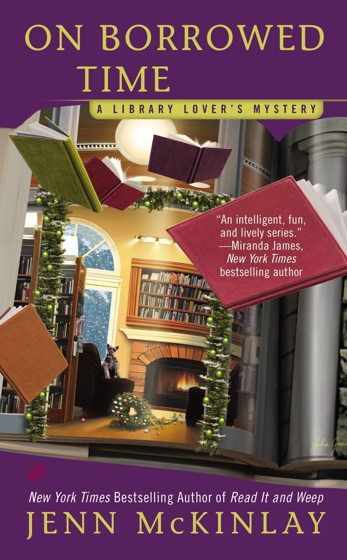 On Borrowed Time (A Library Lover's Mystery) (Book:5)