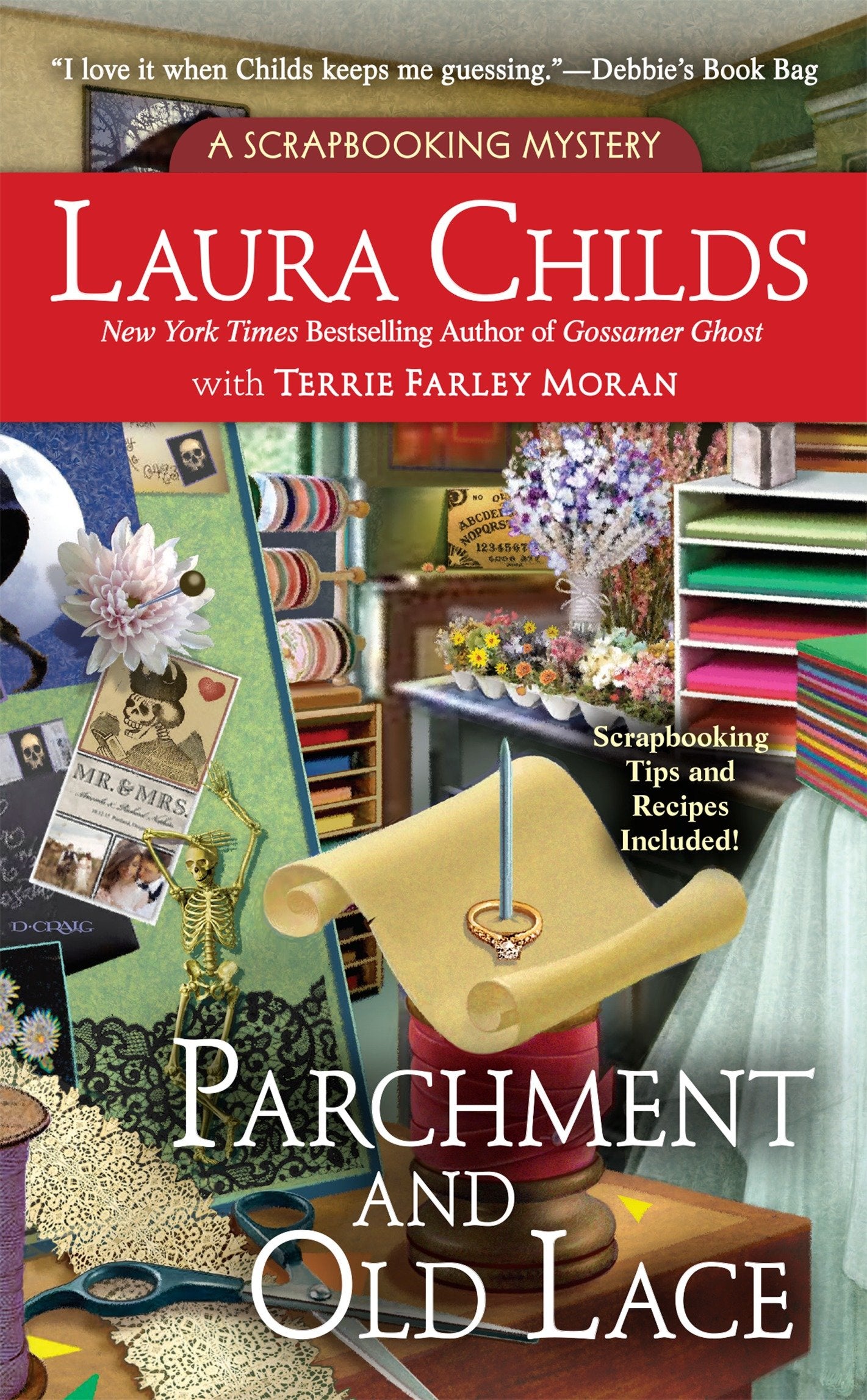 Parchment and Old Lace (A Scrapbooking Mystery) (Book:13)