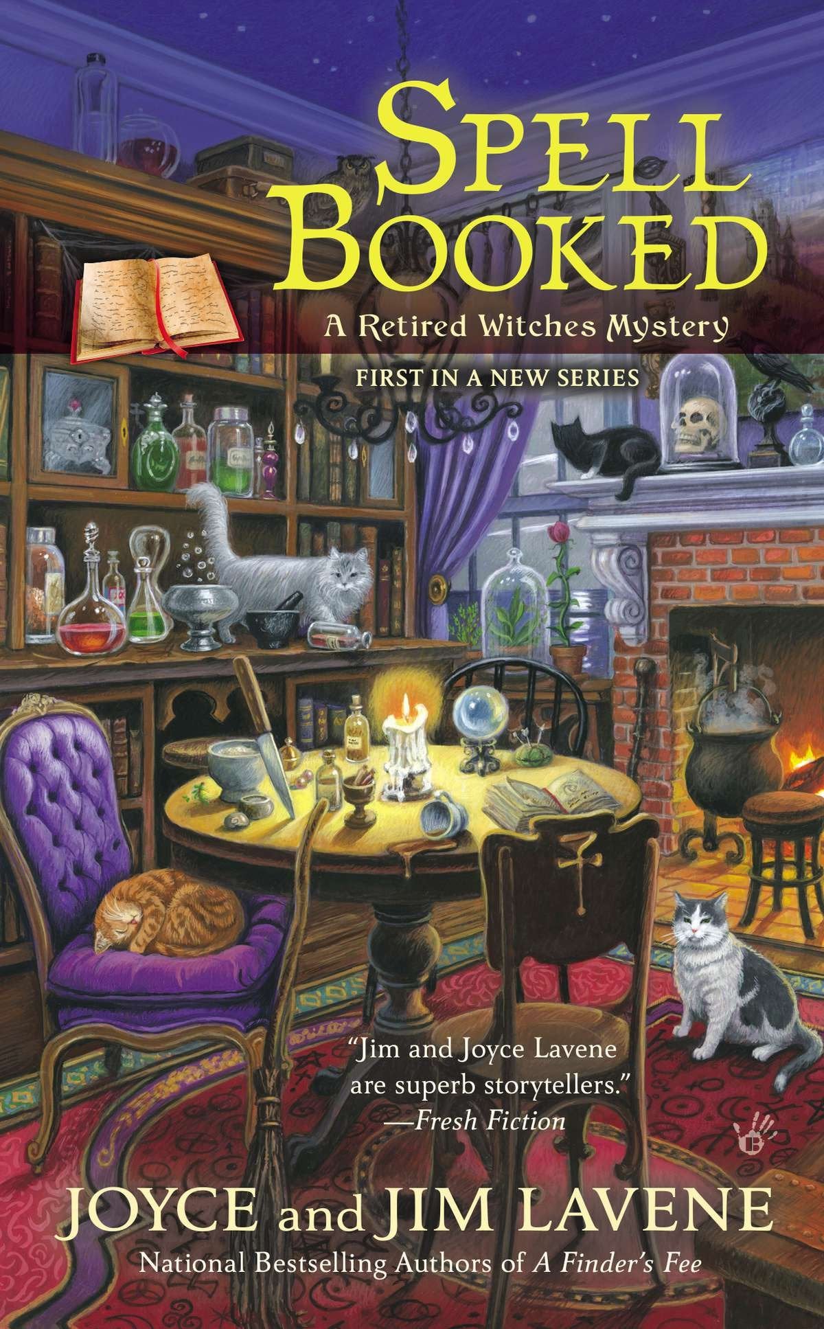 Spell Booked (Retired Witches Mysteries) (Book:1)