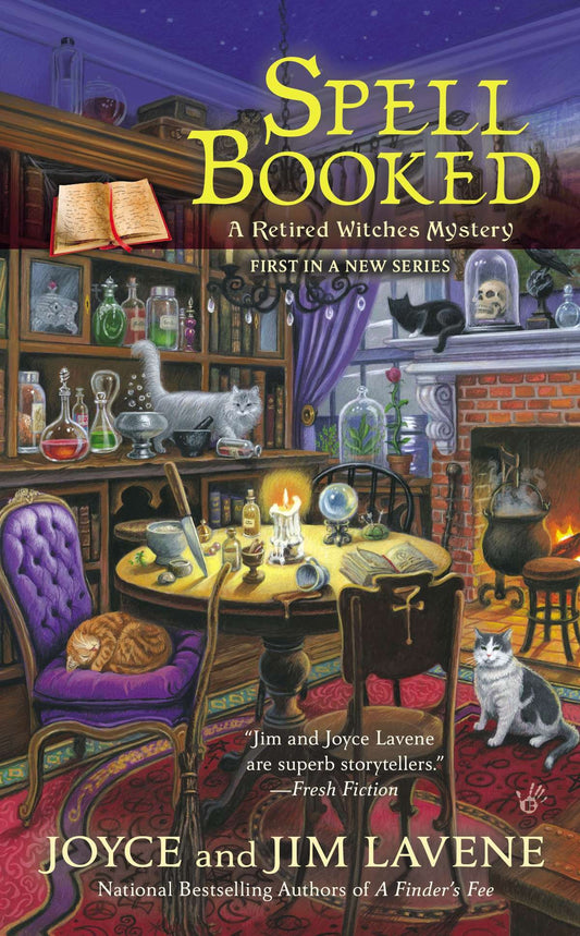 Spell Booked (Retired Witches Mysteries) (Book:1)