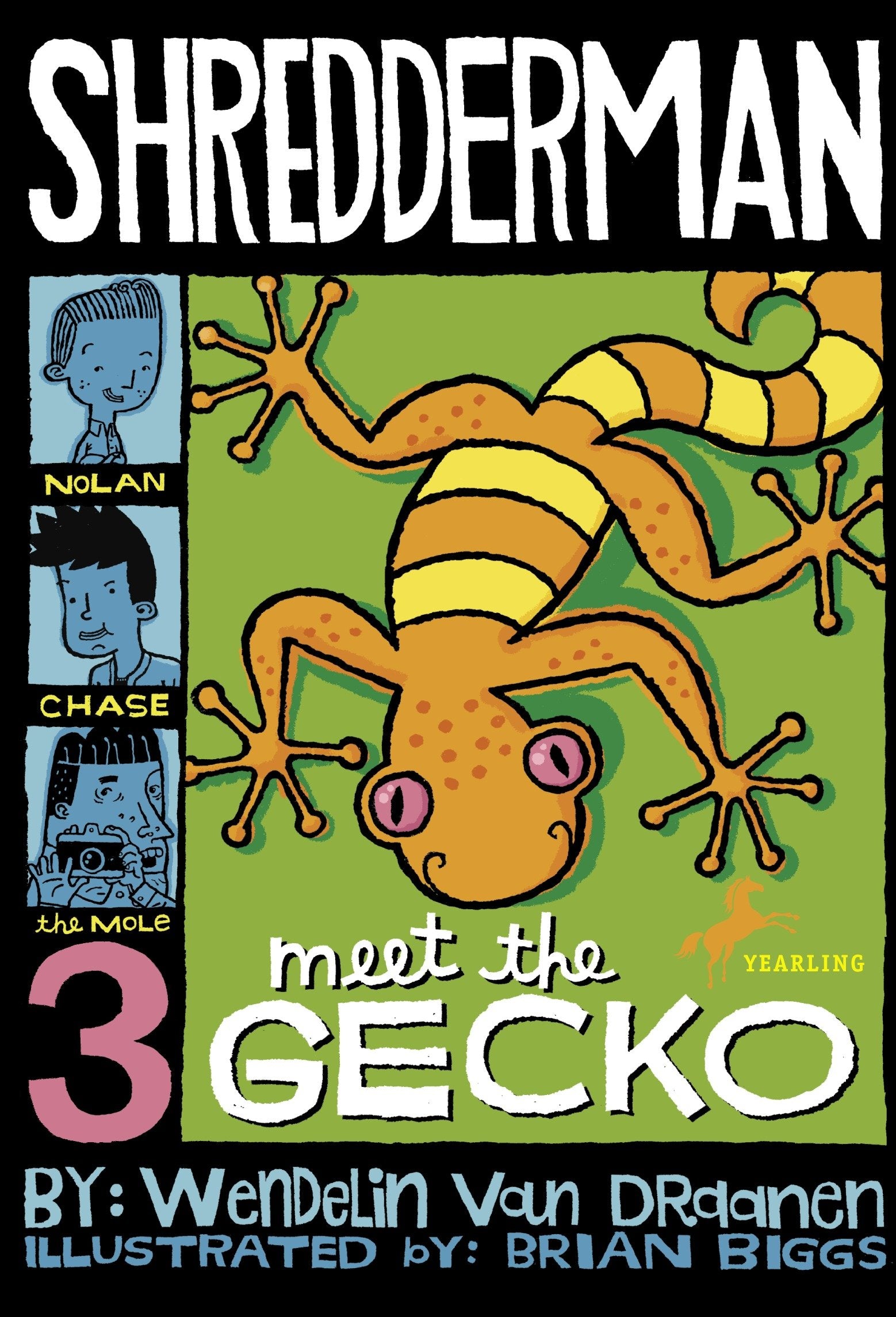 Shredderman: Meet the Gecko (Shredderman) (Book:3)