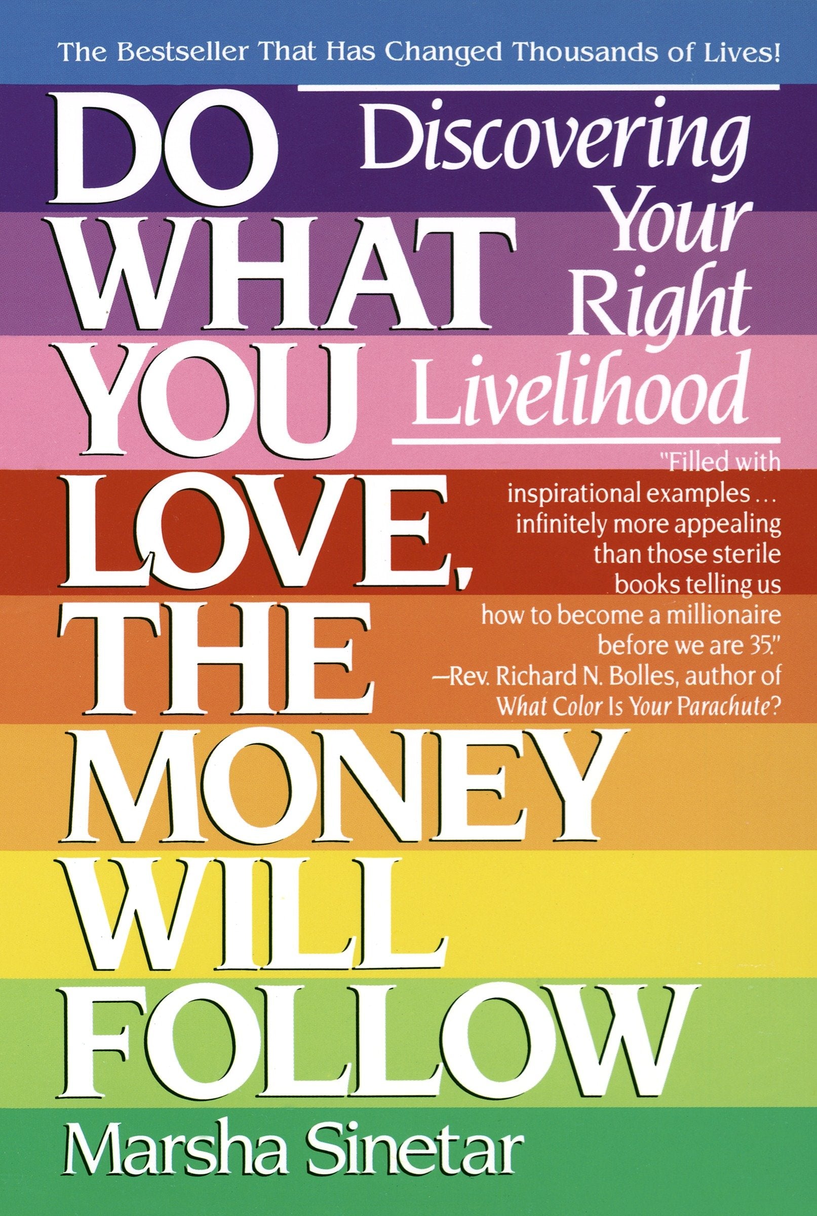 Do What You Love, The Money Will Follow - Discovering Your Right Livelihood