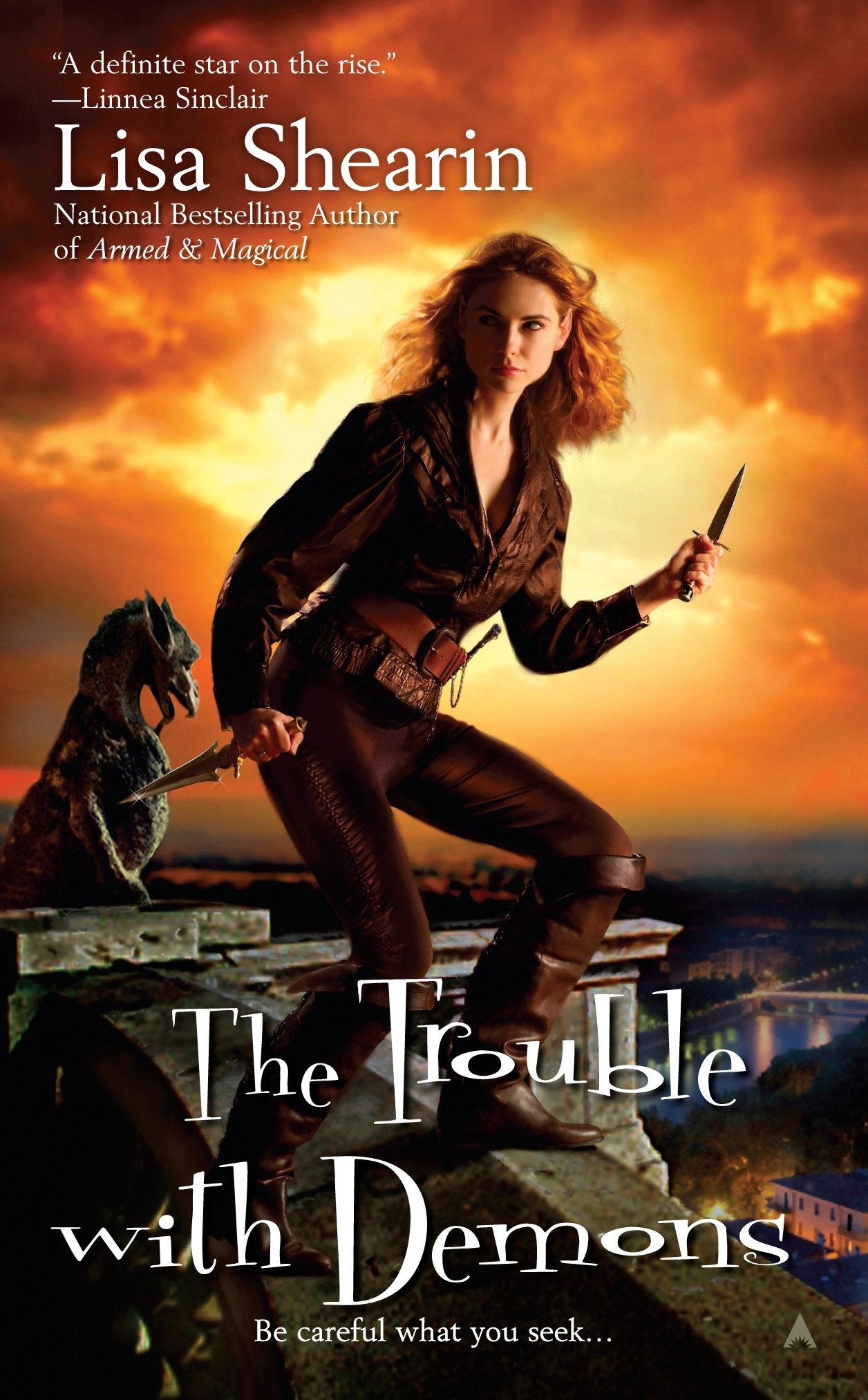 The Trouble with Demons (Raine Benares) (Book:3)