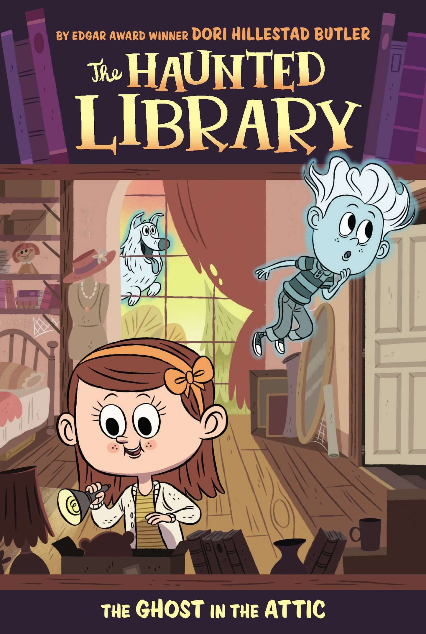 The Ghost in the Attic #2 (The Haunted Library) (Book:2)
