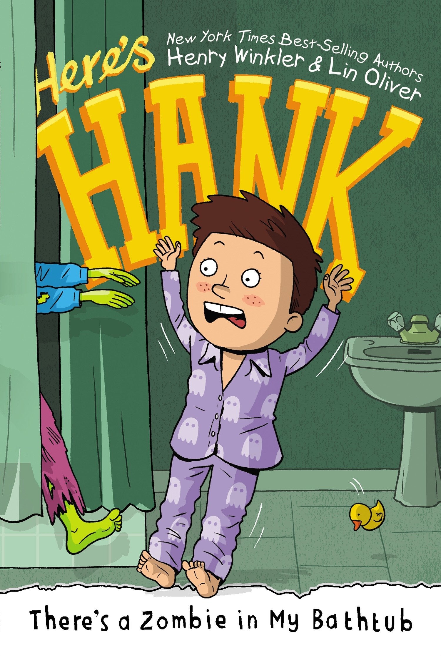There's a Zombie in My Bathtub #5 (Here's Hank) (Book:5)