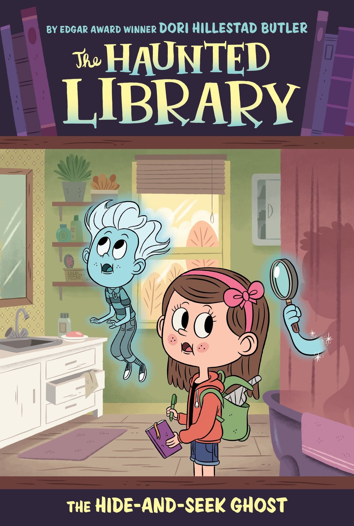 The Hide-and-Seek Ghost #8 (The Haunted Library) (Book:8)