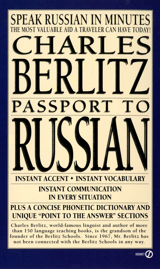 Passport to Russian - Speak Russian in Minutes