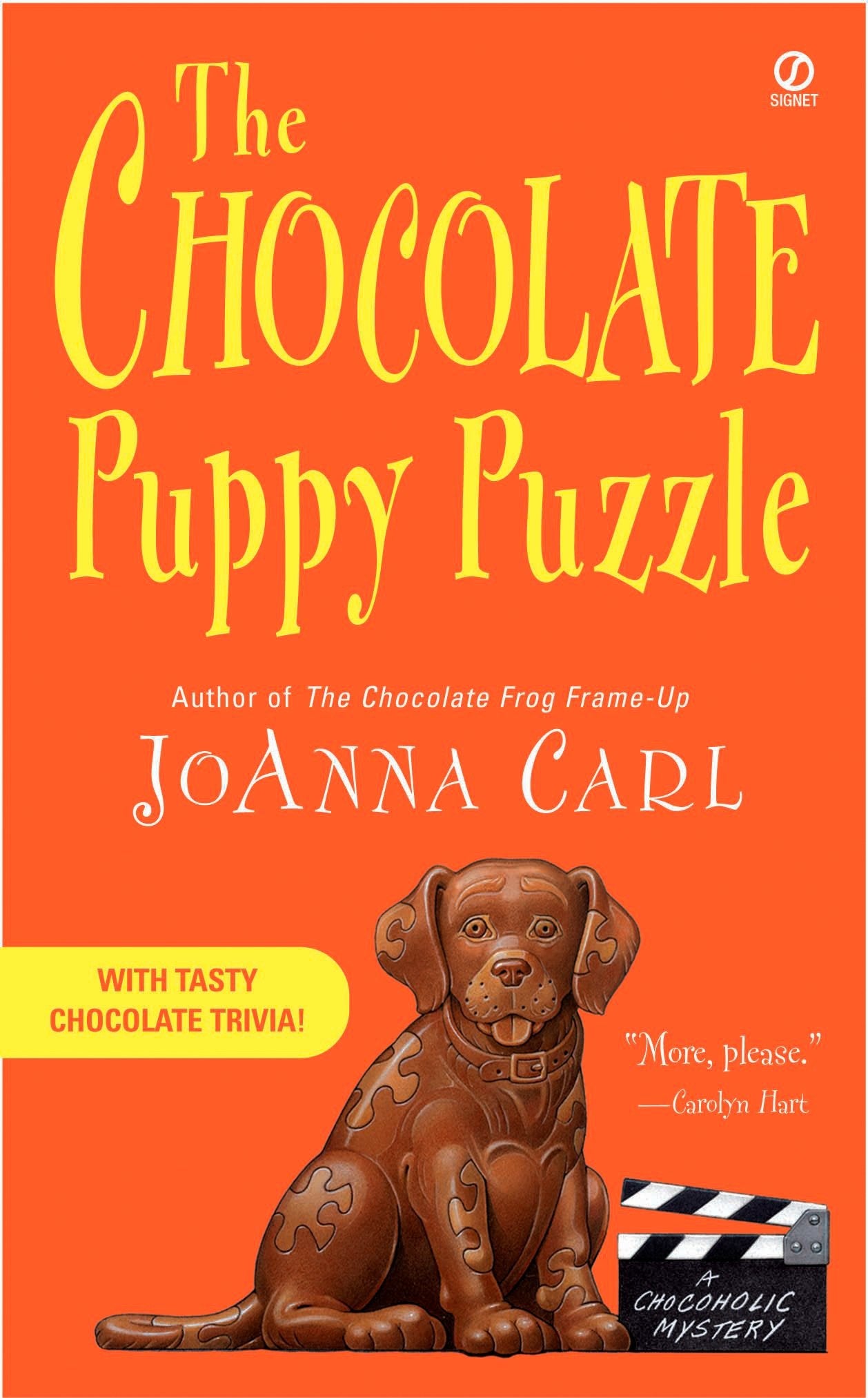 The Chocolate Puppy Puzzle (Chocoholic Mystery) (Book:4)