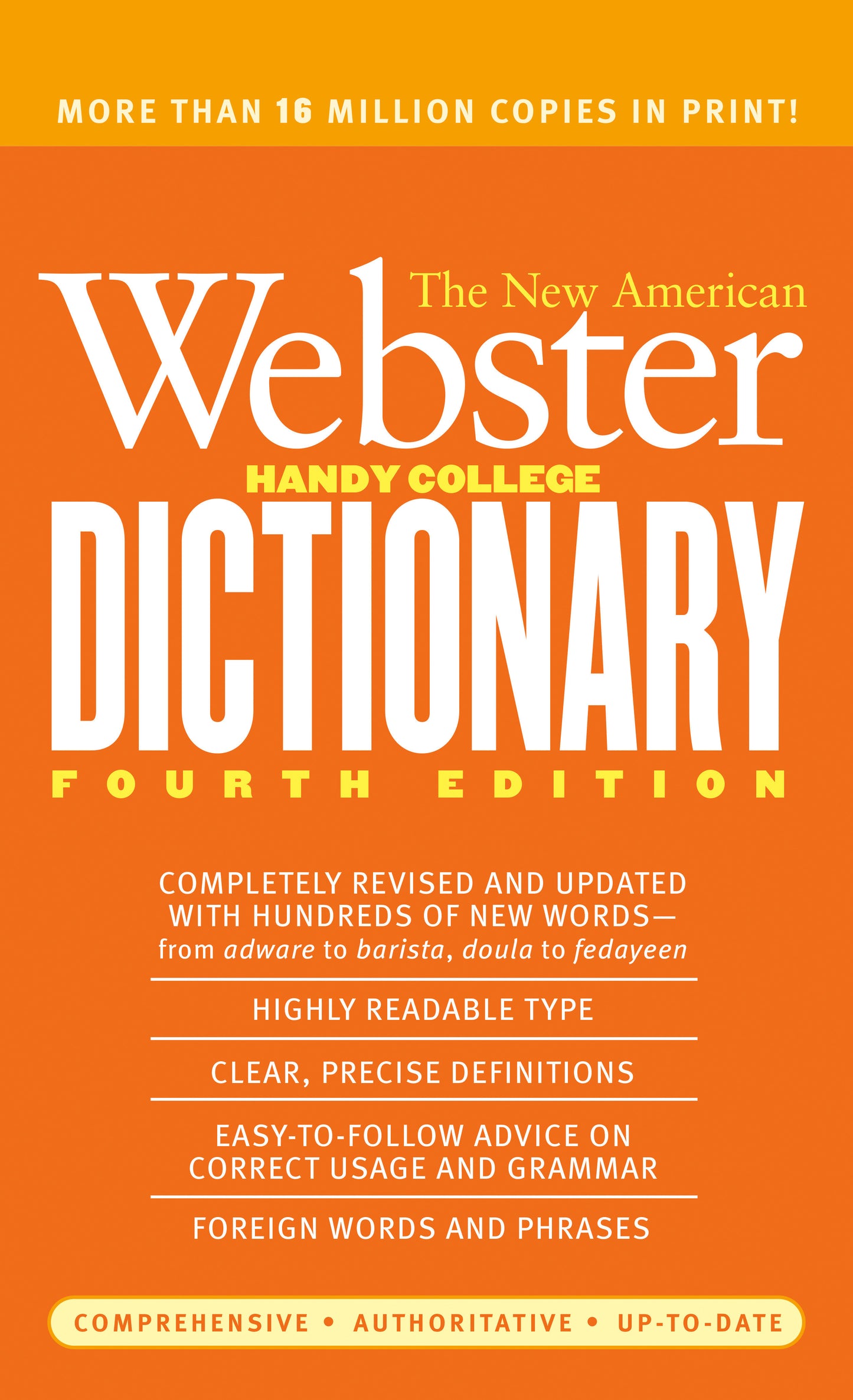 The New American Webster Handy College Dictionary - Fourth Edition