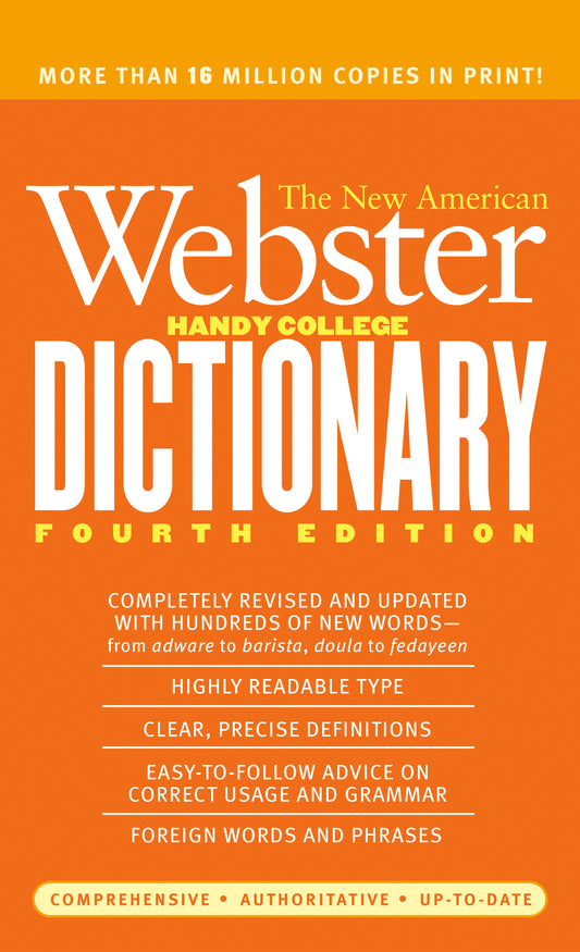 The New American Webster Handy College Dictionary - Fourth Edition
