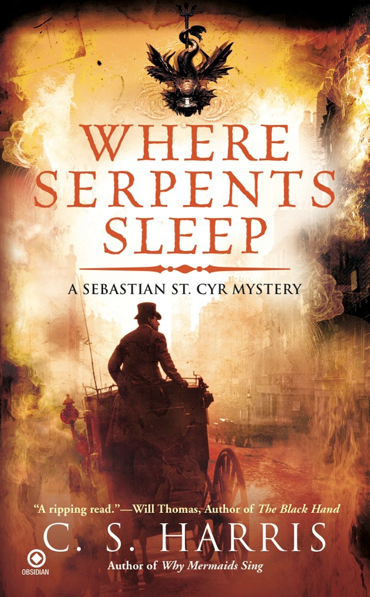 Where Serpents Sleep - A Sebastian St. Cyr Mystery (Sebastian St. Cyr Mystery) (Book:4)