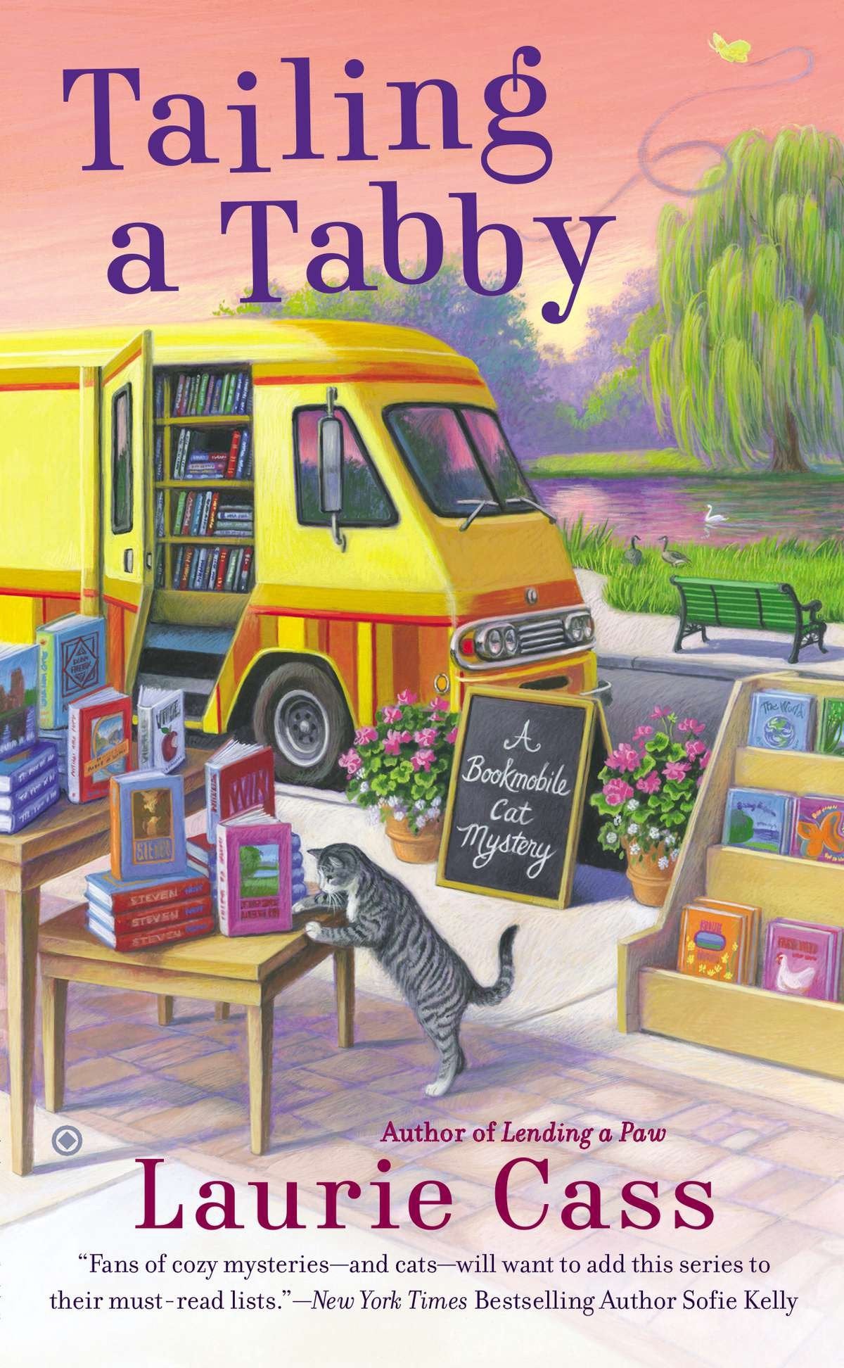 Tailing a Tabby (A Bookmobile Cat Mystery) (Book:2)