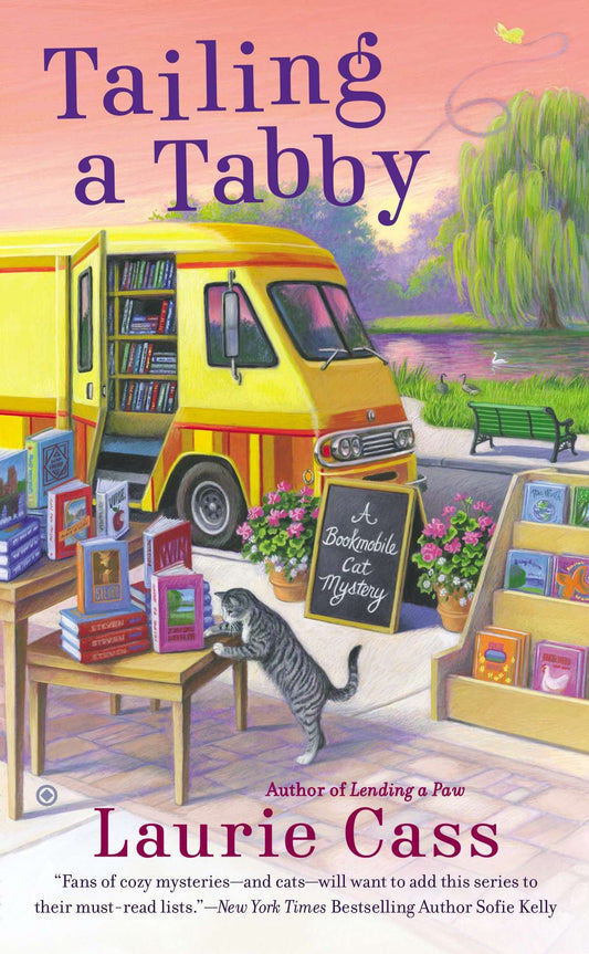 Tailing a Tabby (A Bookmobile Cat Mystery) (Book:2)