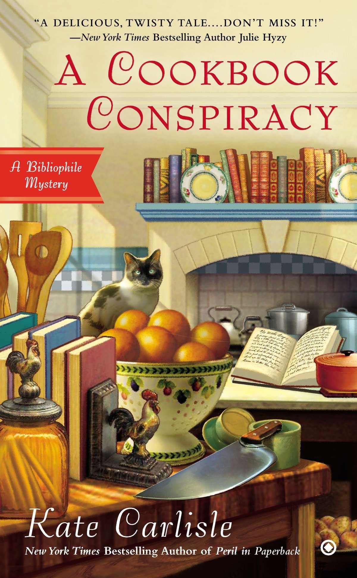 A Cookbook Conspiracy (Bibliophile Mystery) (Book:7)
