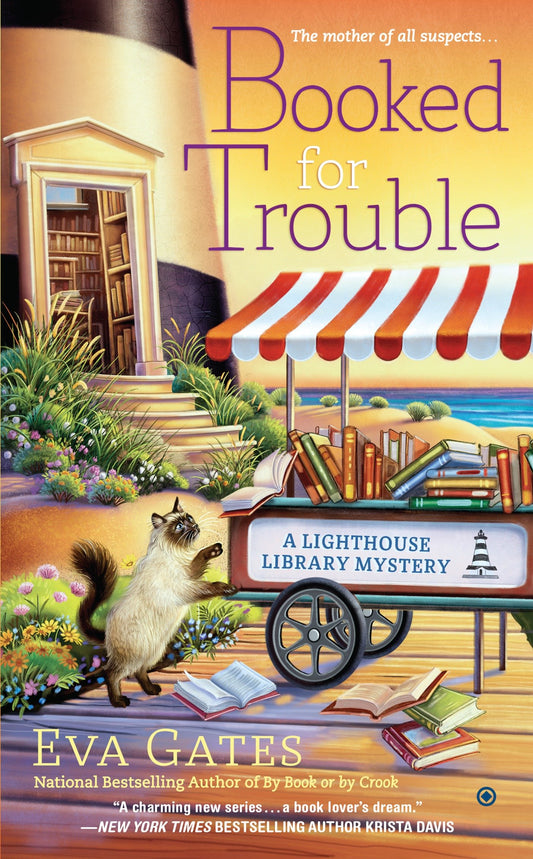 Booked for Trouble (A Lighthouse Library Mystery) (Book:2)